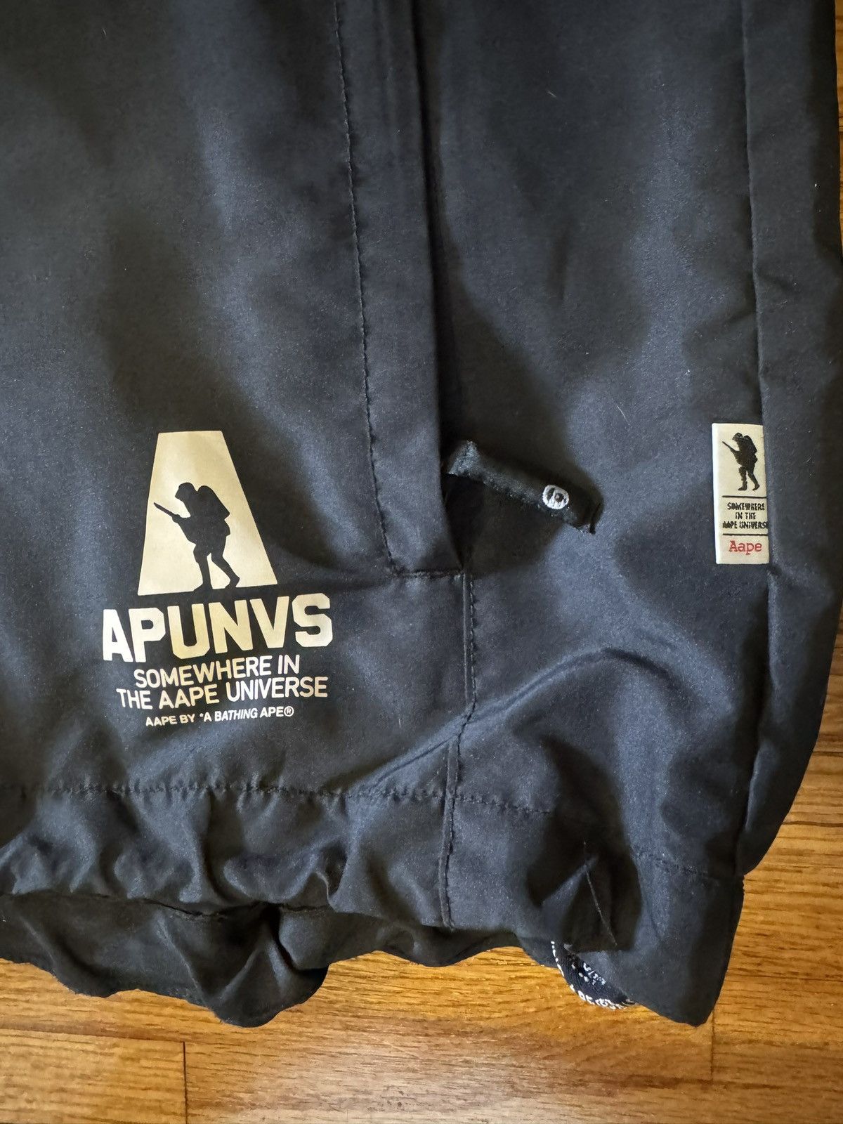 Aape AAPE WINDBREAKER HOODIE JACKET Size US L / EU 52-54 / 3 - 3 Thumbnail