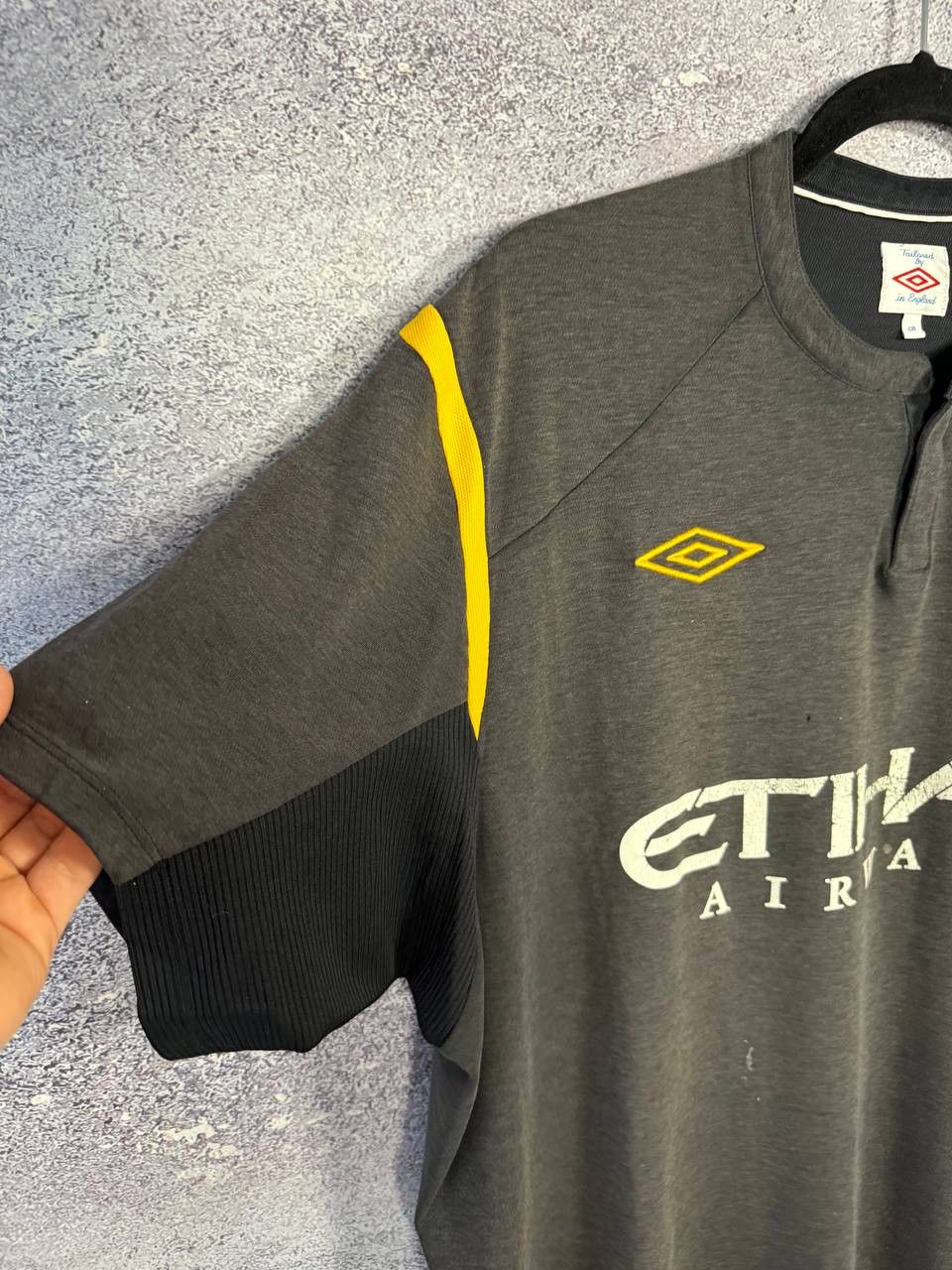 Umbro × Vintage Vintage Manchester City 2009/10 Umbro Soccer Jersey Size US XXL / EU 58 / 5 - 7 Thumbnail