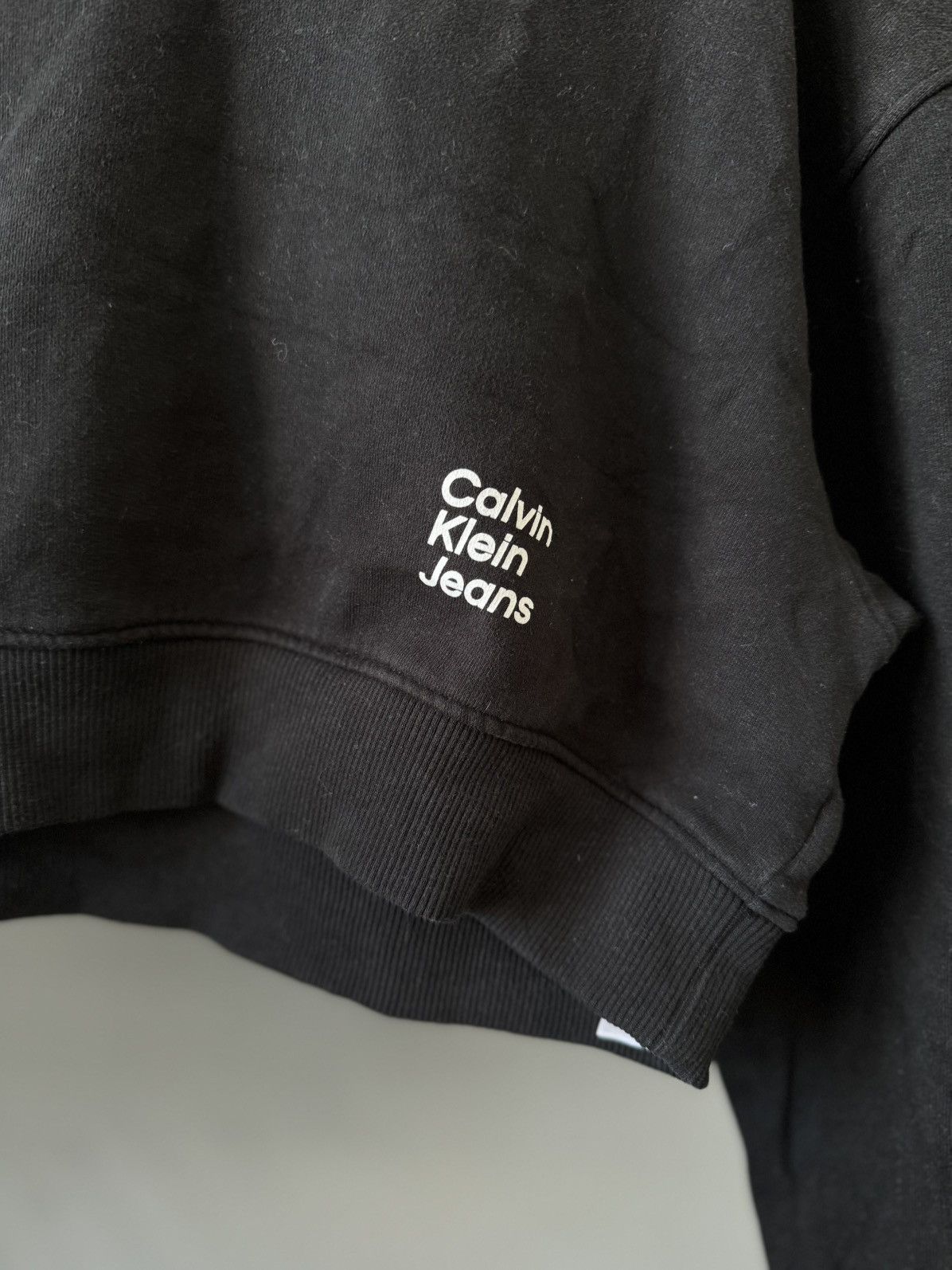 Calvin Klein Calvin Klein crop hoodie big logo Size S / US 4 / IT 40 - 2 Thumbnail