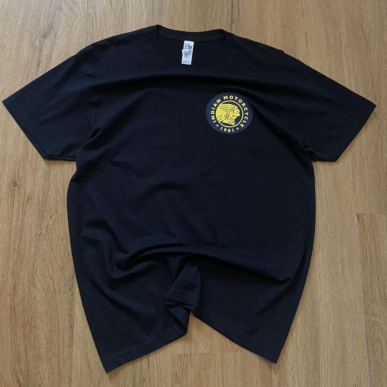 Other Indian Motorcycle black t-shirt with yellow logo Size US S / EU 44-46 / 1 - 2 Thumbnail