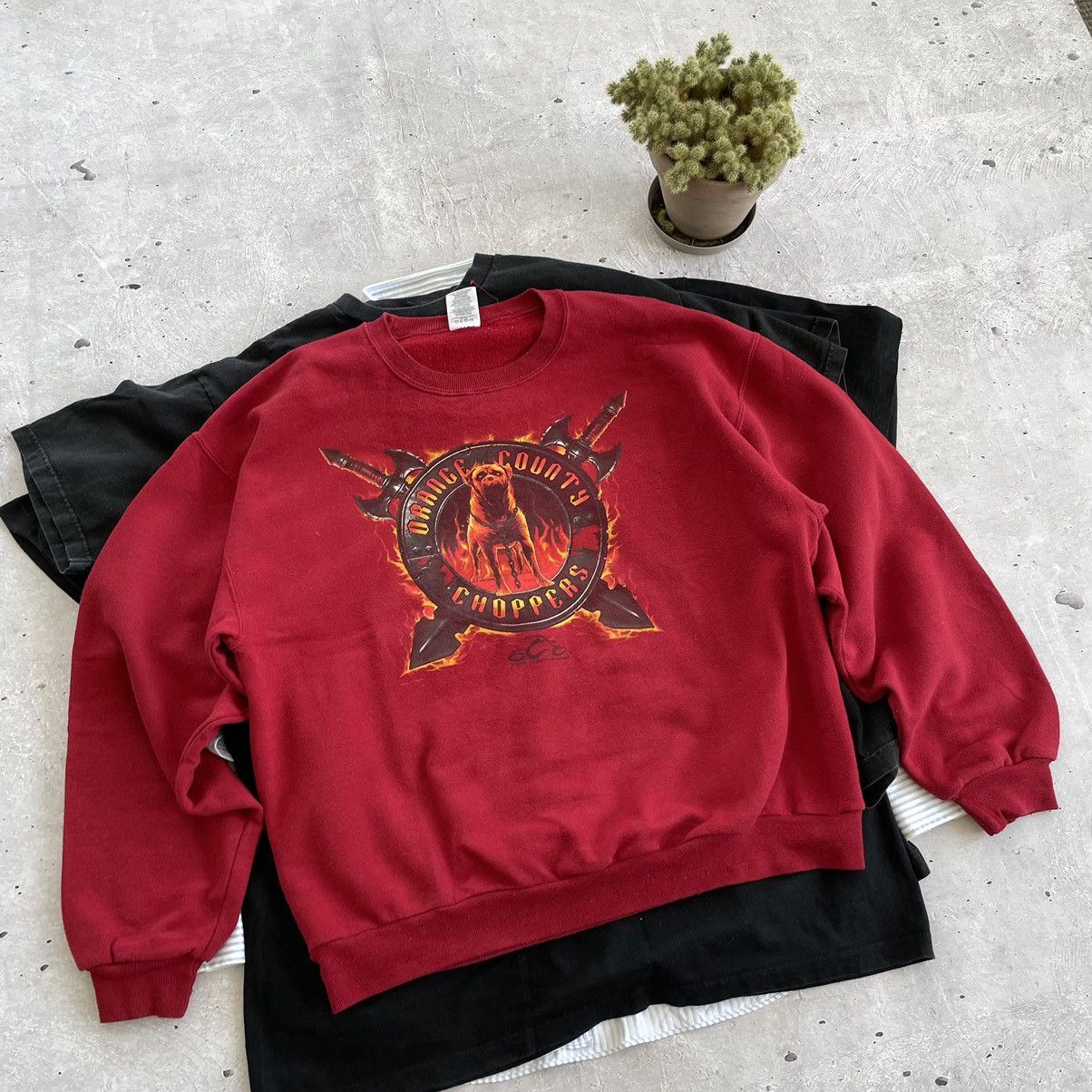 Other × Vintage Vintage Orange County Choppers Crewneck Sweatshirt Size L Size US L / EU 52-54 / 3 - 2 Thumbnail