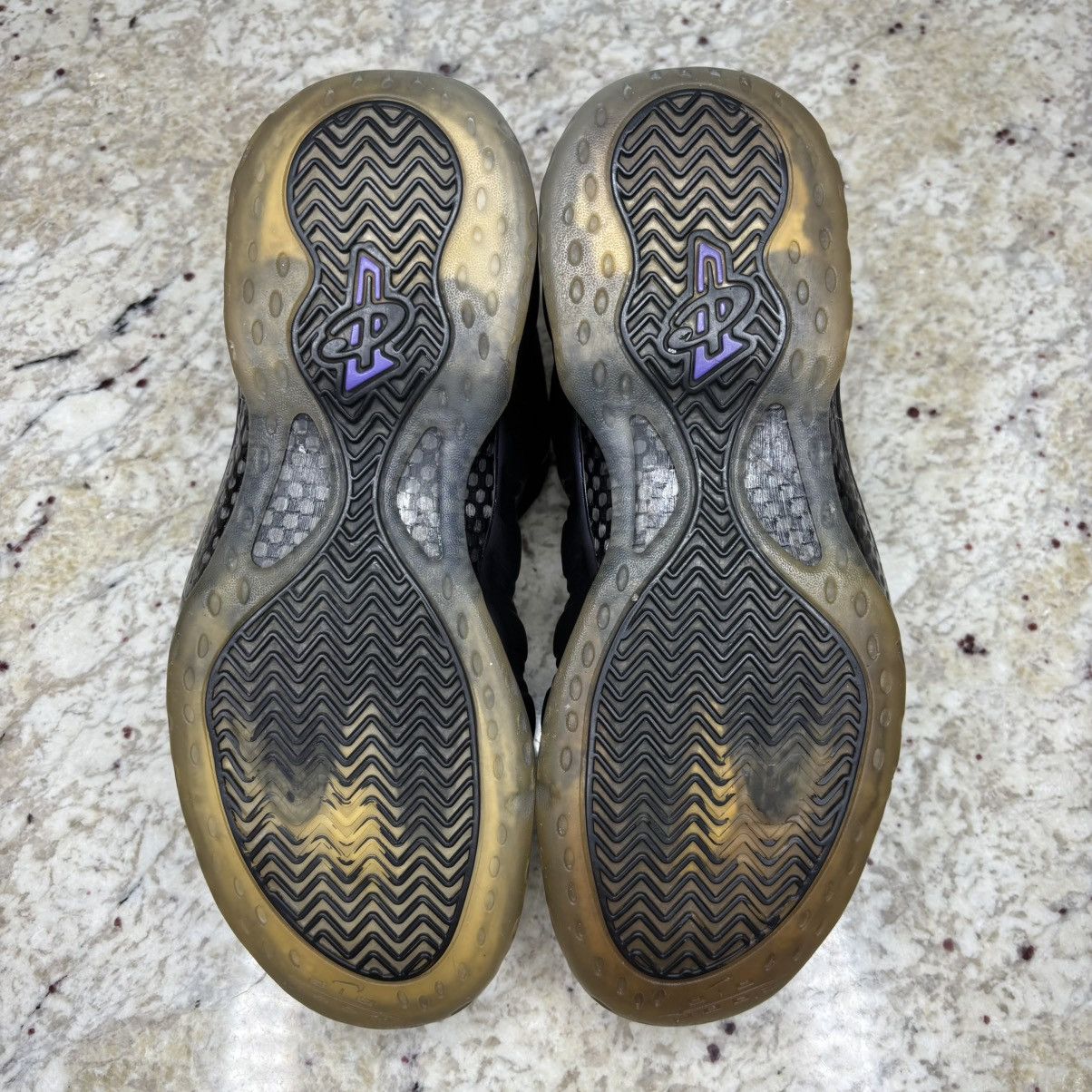Nike Size 10.5-Nike Foamposite One Eggplant (2017) WORN No Box Size US 10.5 / EU 43-44 - 17 Thumbnail