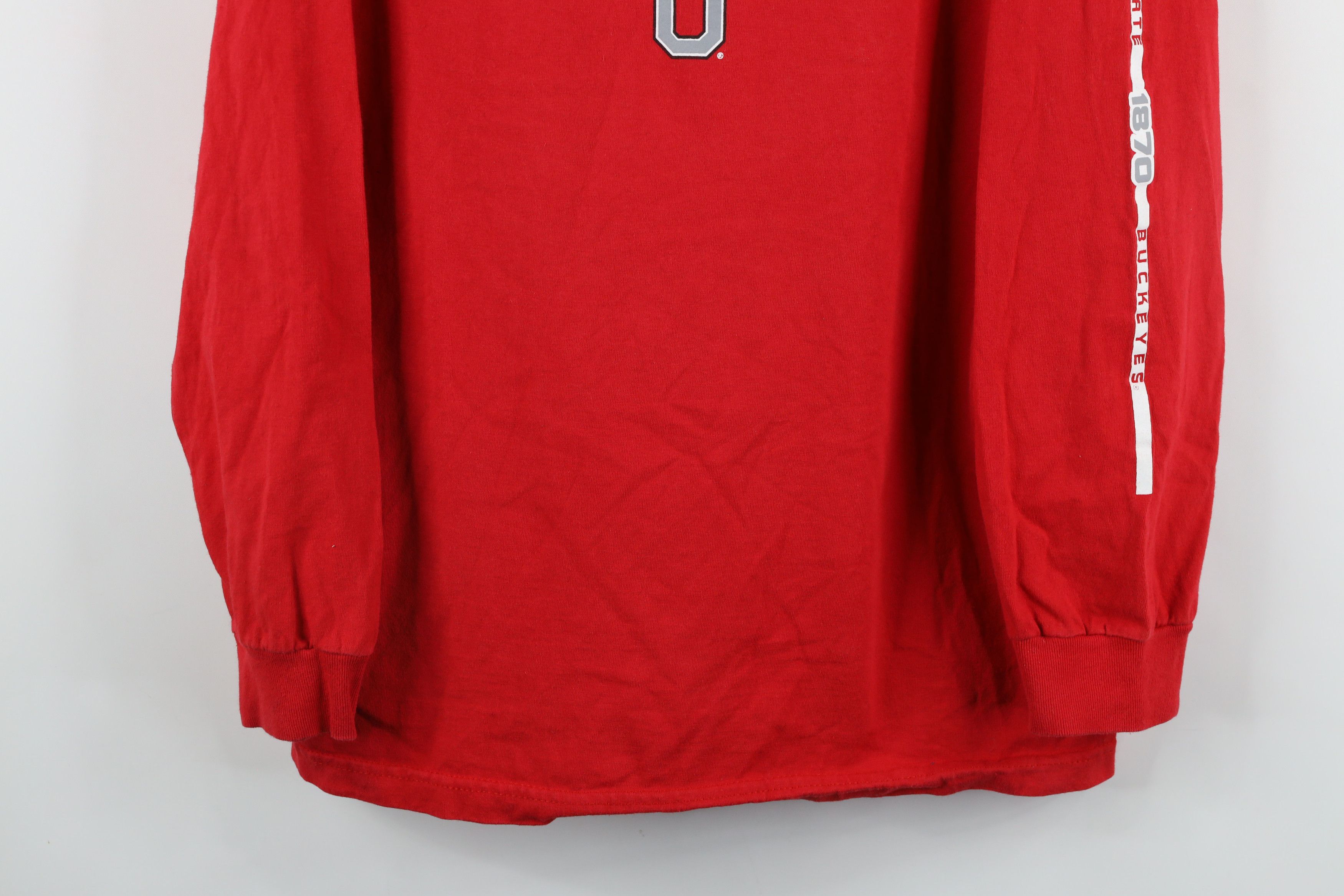 Vintage Vintage 90s Out Ohio State University Long Sleeve T-Shirt Size US L / EU 52-54 / 3 - 3 Thumbnail