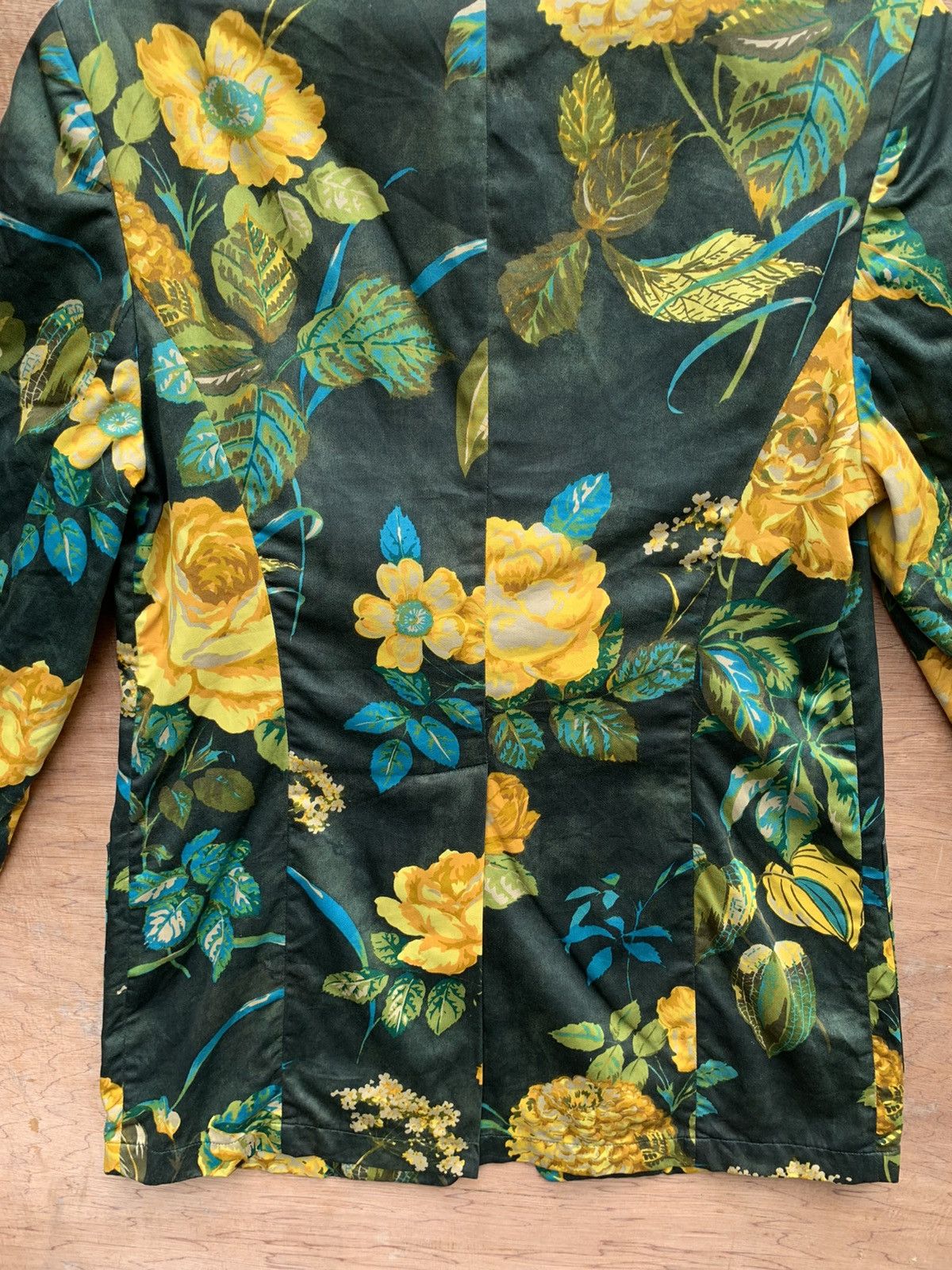 Vintage Vintage Mondi Business Floral Full Print Blazzer Size M / US 6-8 / IT 42-44 - 15 Thumbnail