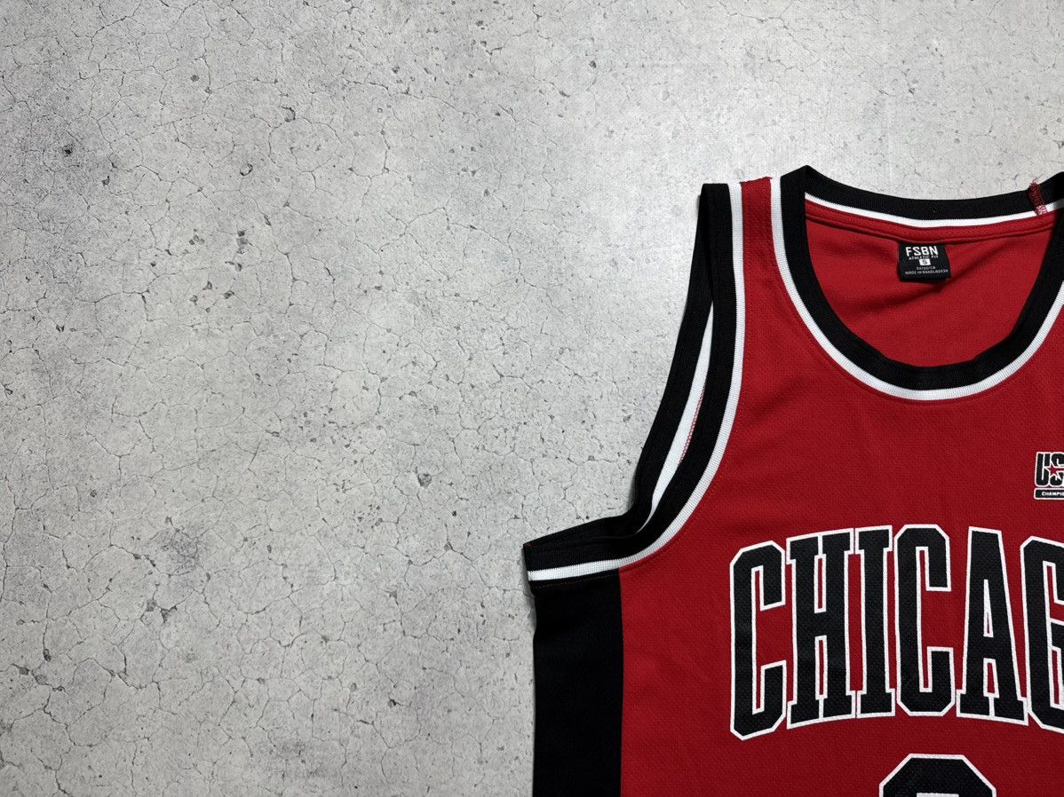 NBA Chicago USA #8 Vintage Basketball Jersey Shirt NBA Size US S / EU 44-46 / 1 - 4 Thumbnail