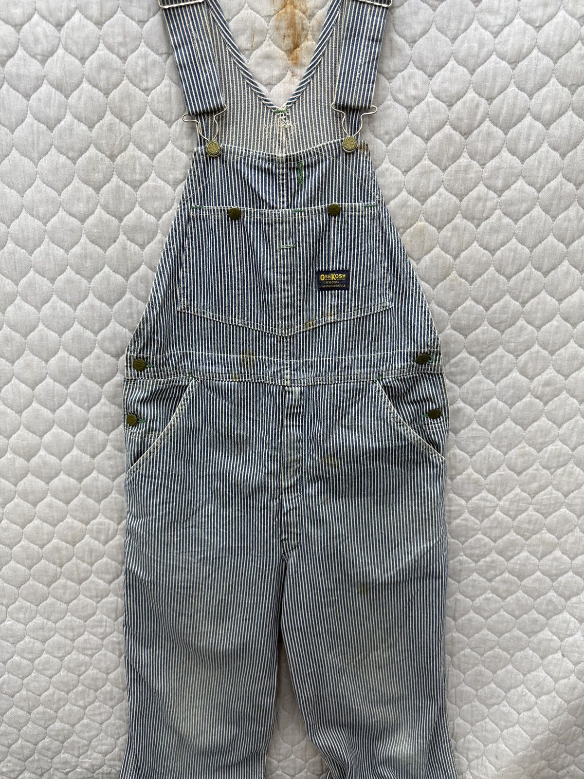 Oshkosh 🔥🔥🔥ARCHIVE VINTAGE OSHKOSH BGOSH OVERALL Size US 35 - 3 Thumbnail