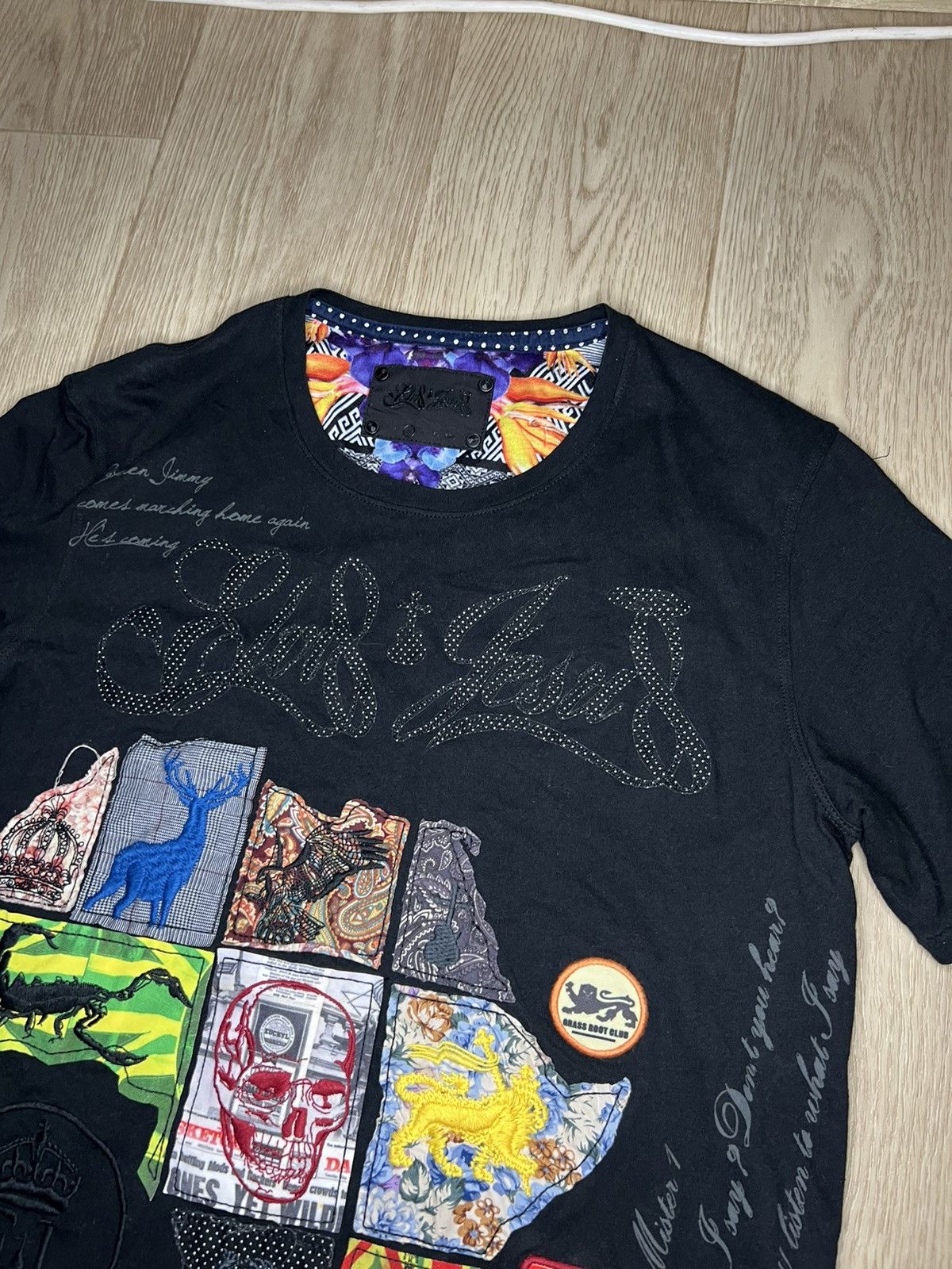 Band Tees × Designer Elvis Jesus designer luxury crazy multicolor tee Size US M / EU 48-50 / 2 - 4 Thumbnail