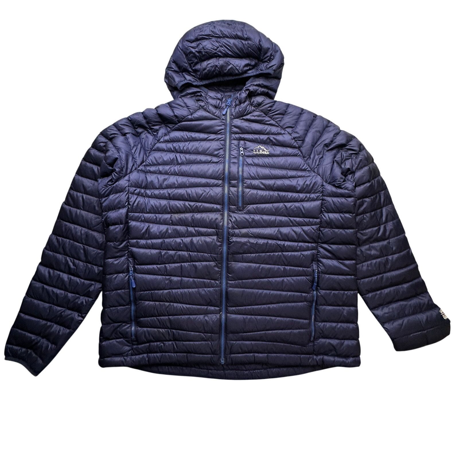 L.L. Bean LL Bean 507554 Ultralight 850 Down Jacket Mens XXL Navy Blue Size US XXL / EU 58 / 5 - 1 Thumbnail