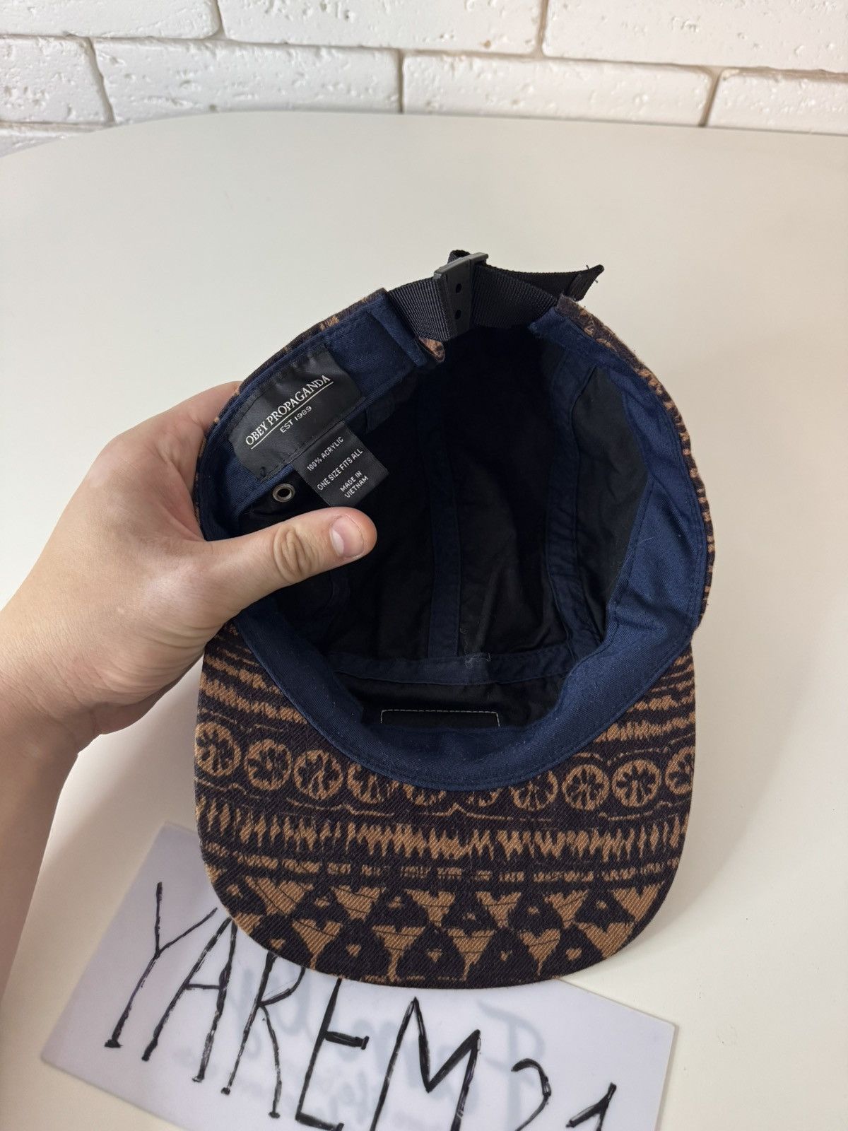 Obey Obey 5 panel cap hat Size ONE SIZE - 4 Thumbnail