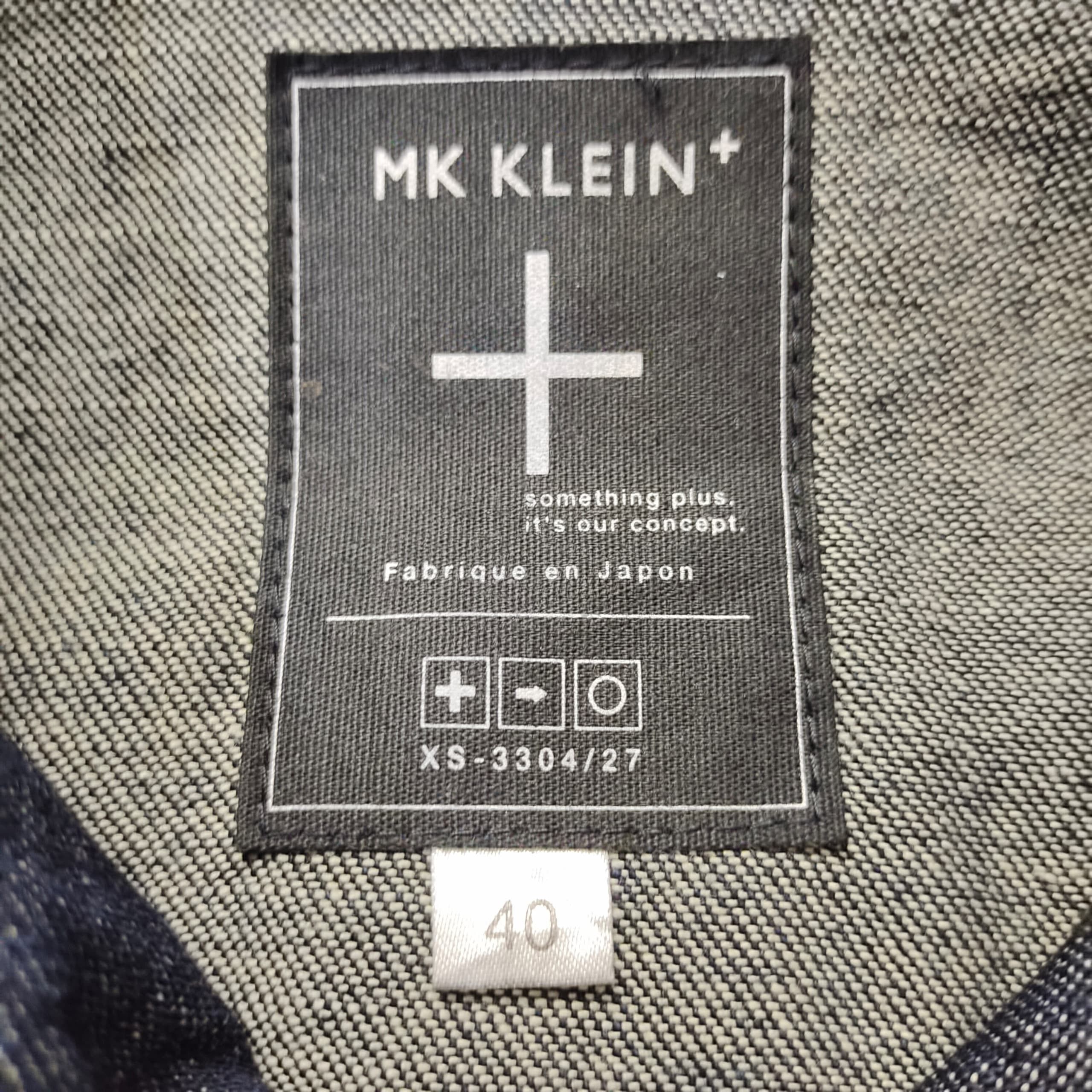 Issey Miyake MK KLEIN INDIGO BLUE DENIM TRUCKER JACKET COAT WITH BELT Size S / US 4 / IT 40 - 8 Thumbnail
