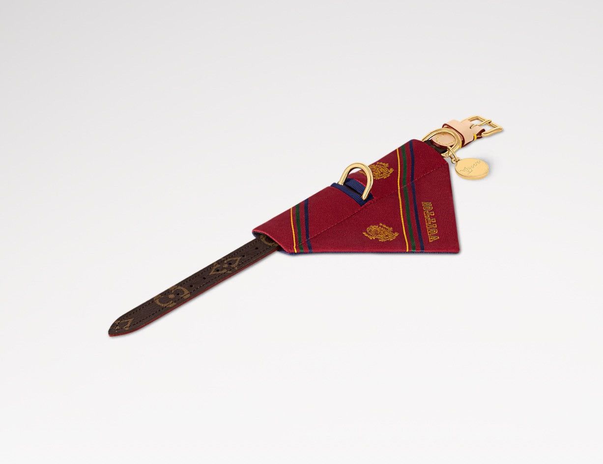 Louis Vuitton SILK DOG BANDANA GI1254 Size ONE SIZE - 3 Thumbnail