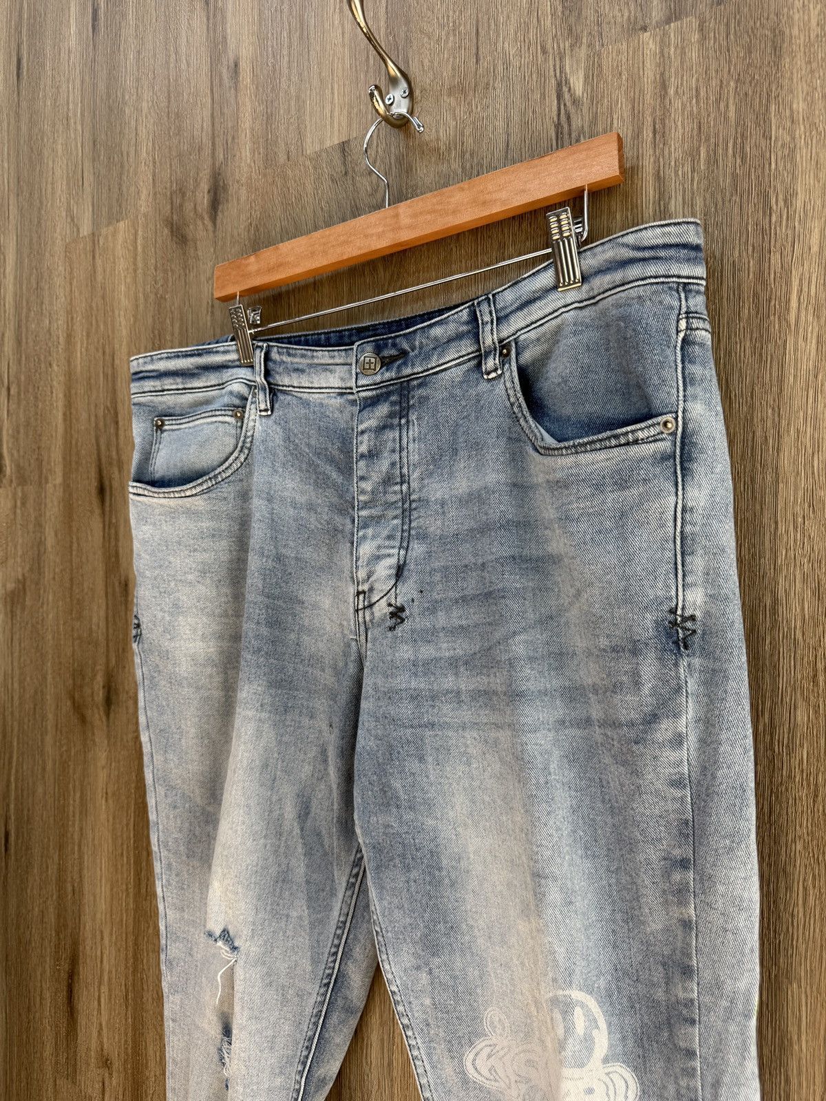 Ksubi Ksubi Blue Denim Jeans Size US 40 / EU 56 - 4 Thumbnail