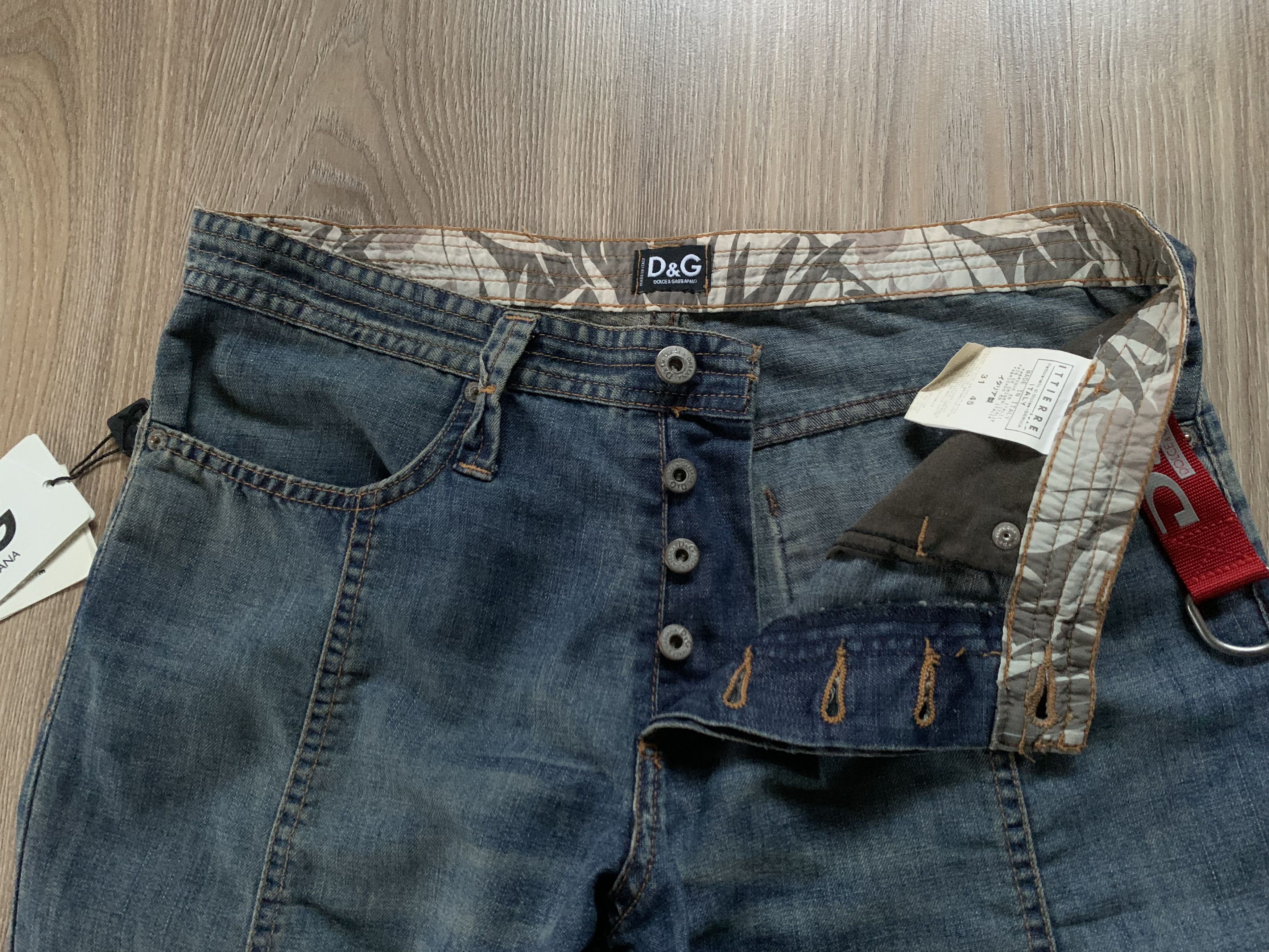 Dolce & Gabbana Vintage Dolce & Gabbana New Women's Jeans Size 31" - 8 Thumbnail