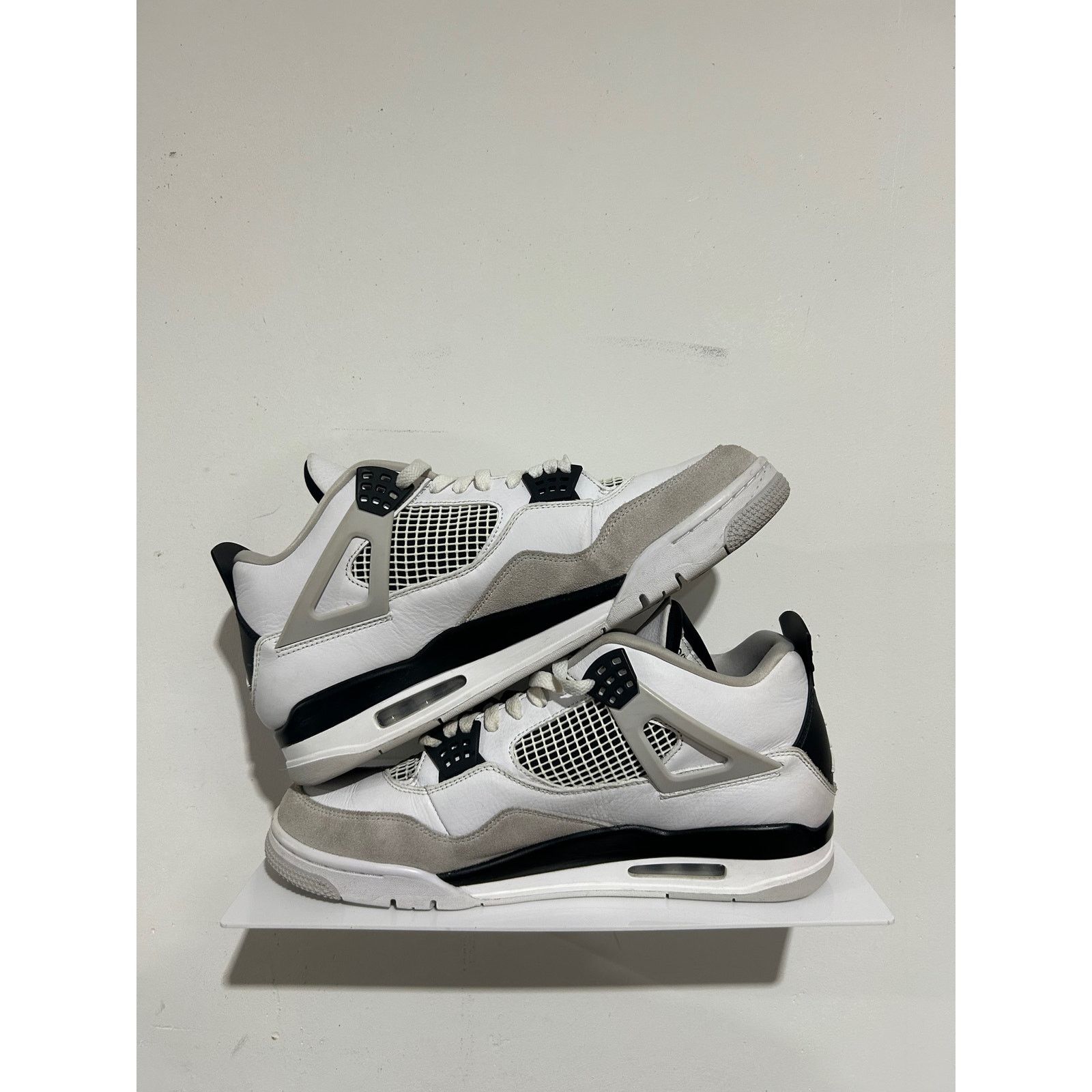 Nike NIKE JORDAN 4 MILITARY BLACK Size US 13 / EU 46 - 1 Thumbnail