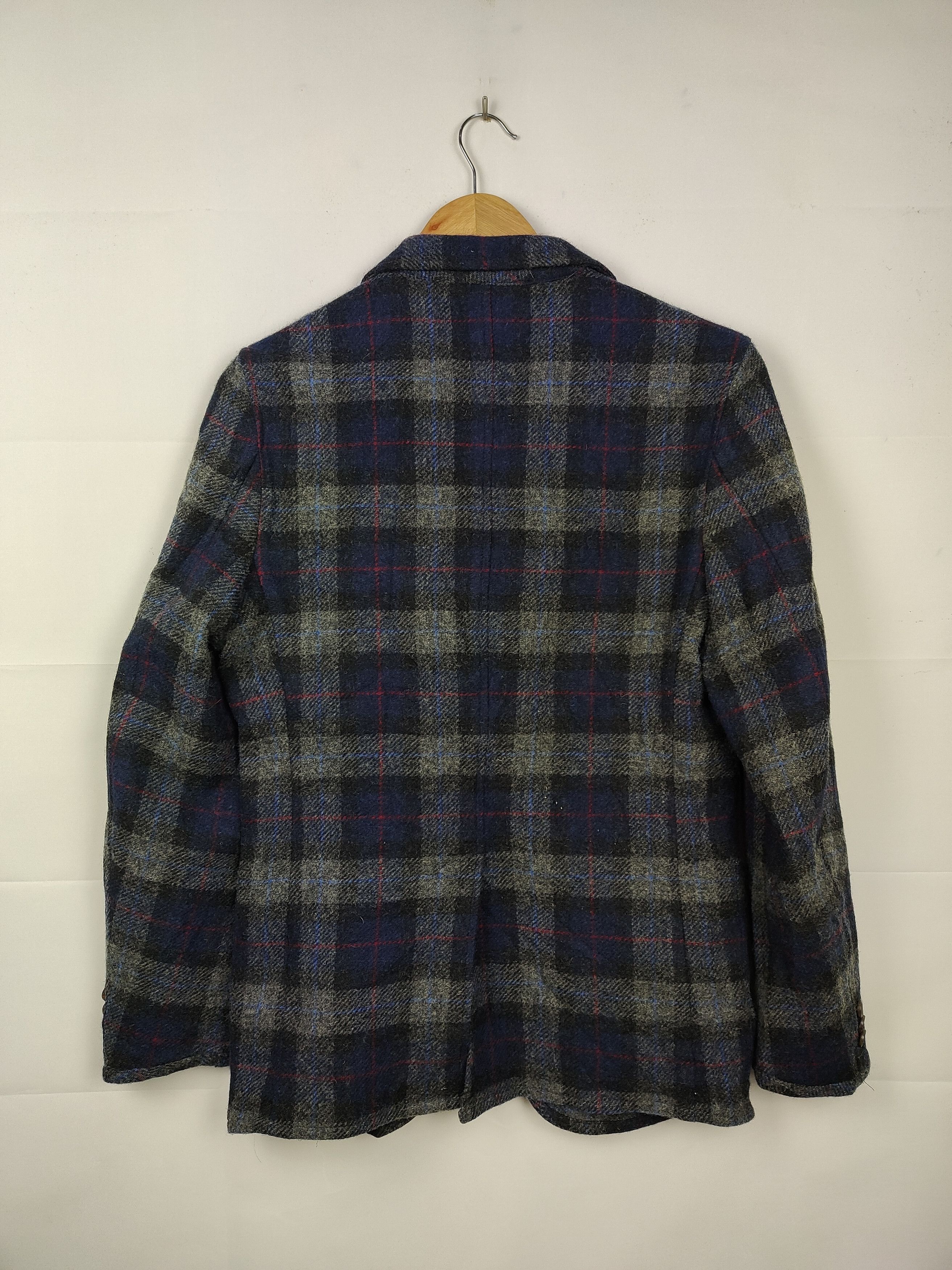 Japanese Brand × Yohji Yamamoto Y's for men checkered Wool Blazer Jacket Size US M / EU 48-50 / 2 - 3 Thumbnail