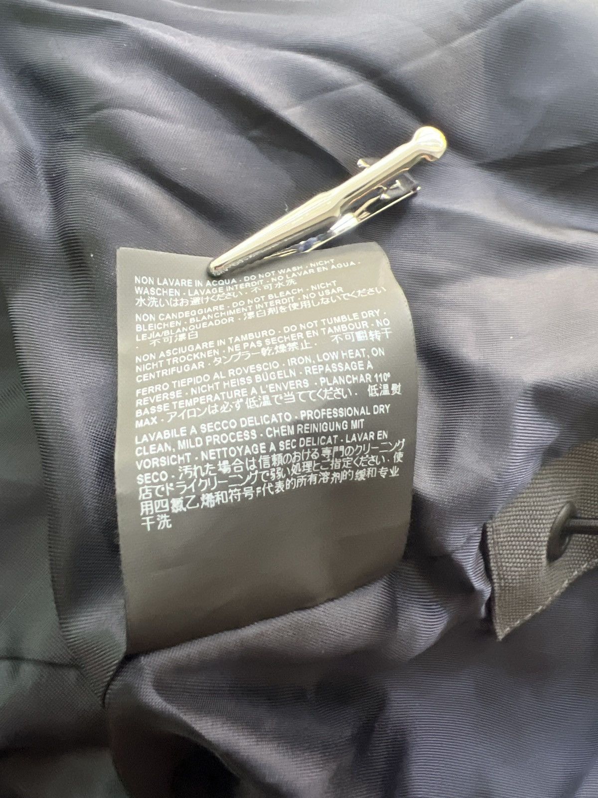 Balenciaga Balenciaga Gray C-shape Shell Parka Coat Size US S / EU 44-46 / 1 - 8 Thumbnail