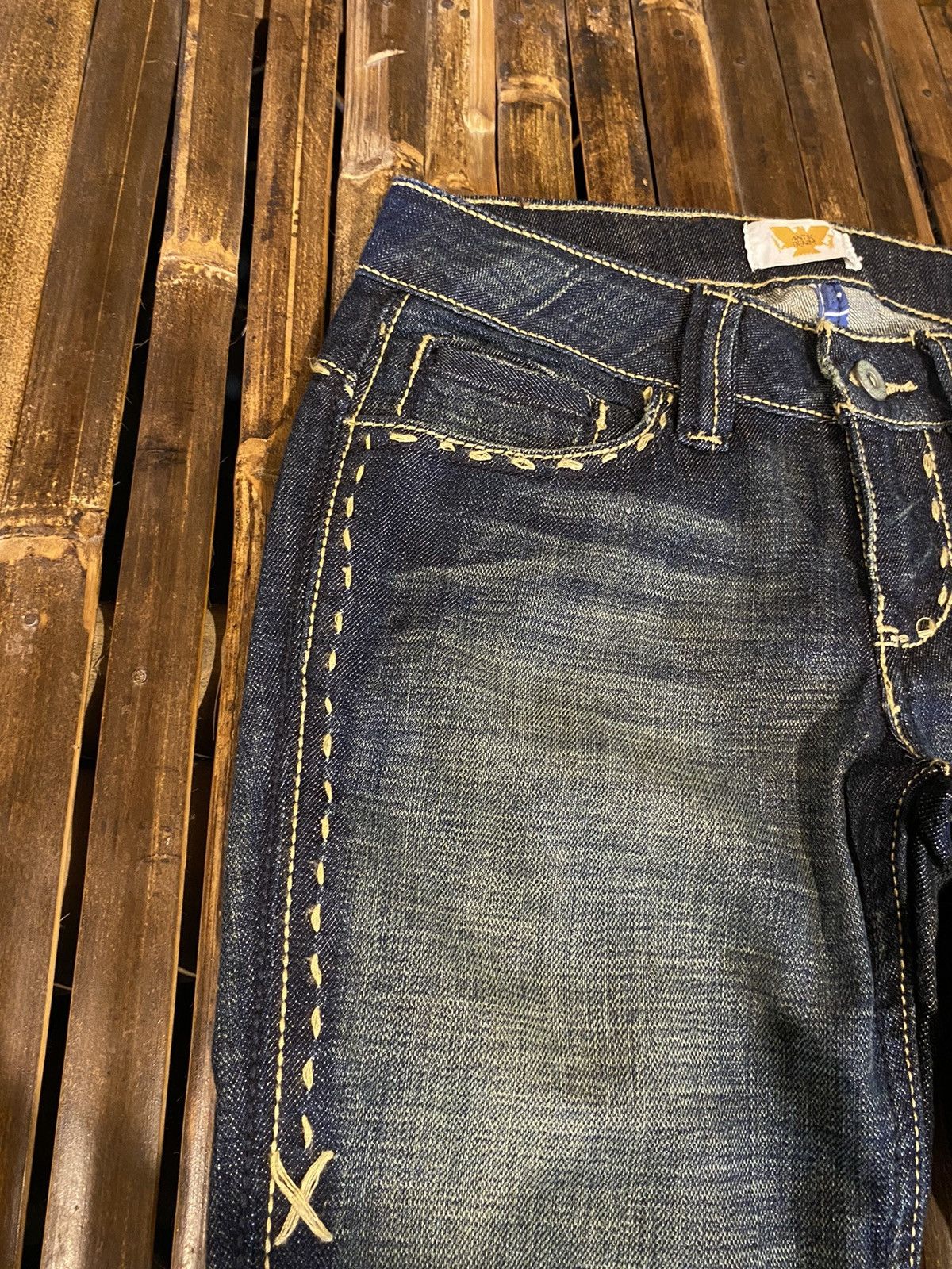 Japanese Brand ANTIK DENIM IFSIXWASNINE STYLE PANTS Size 26" / US 2 / IT 38 - 5 Thumbnail
