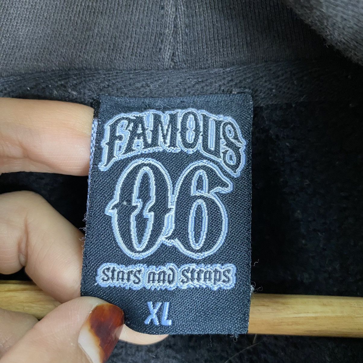 Famous Stars And Straps Famous Stars And Straps Big Logo Zipper Hoodies Size US L / EU 52-54 / 3 - 12 Thumbnail