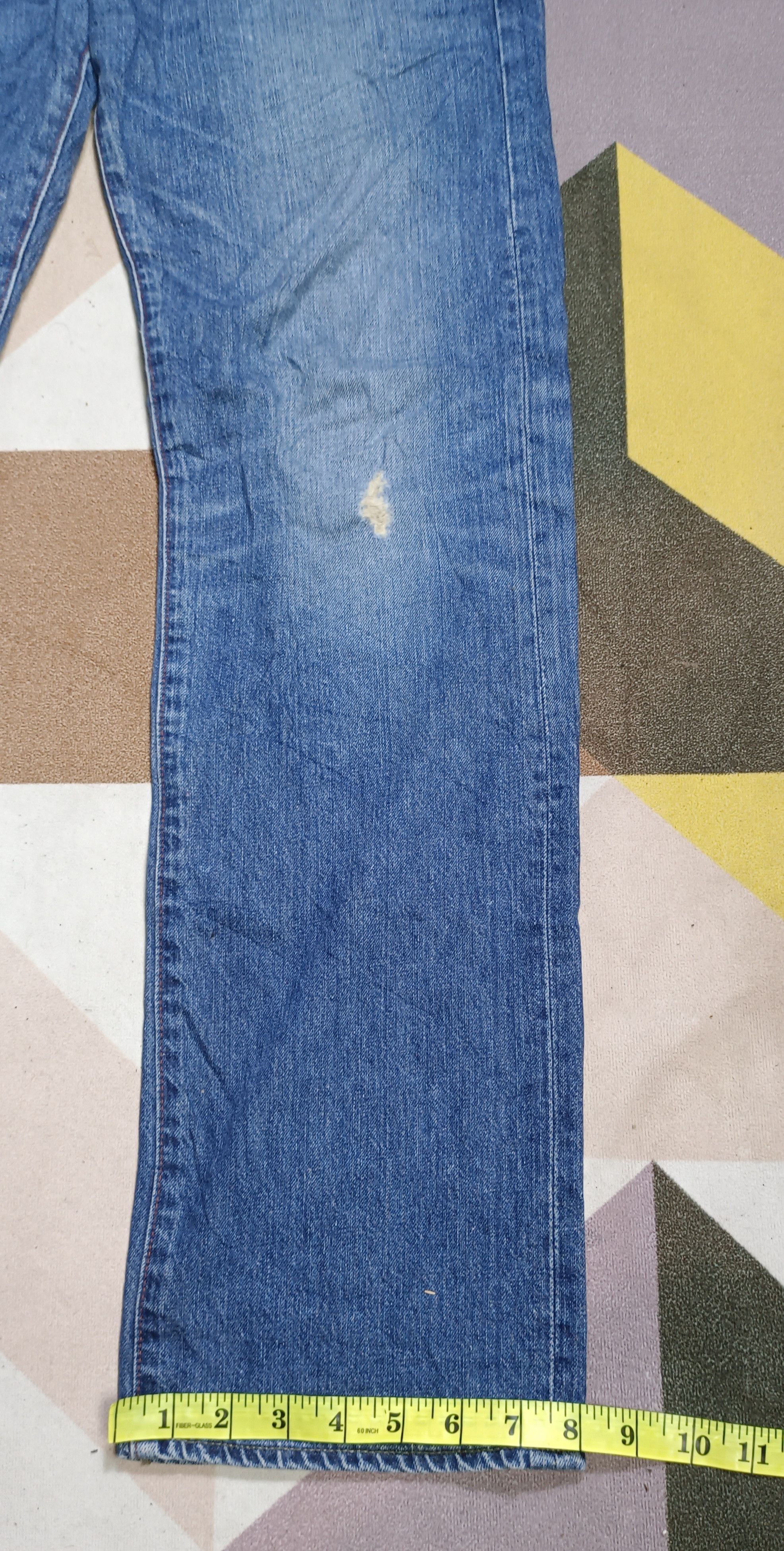 Polo Ralph Lauren Vintage Polo Ralph Lauren Pai Leather Distressed Denim Size US 34 / EU 50 - 15 Thumbnail