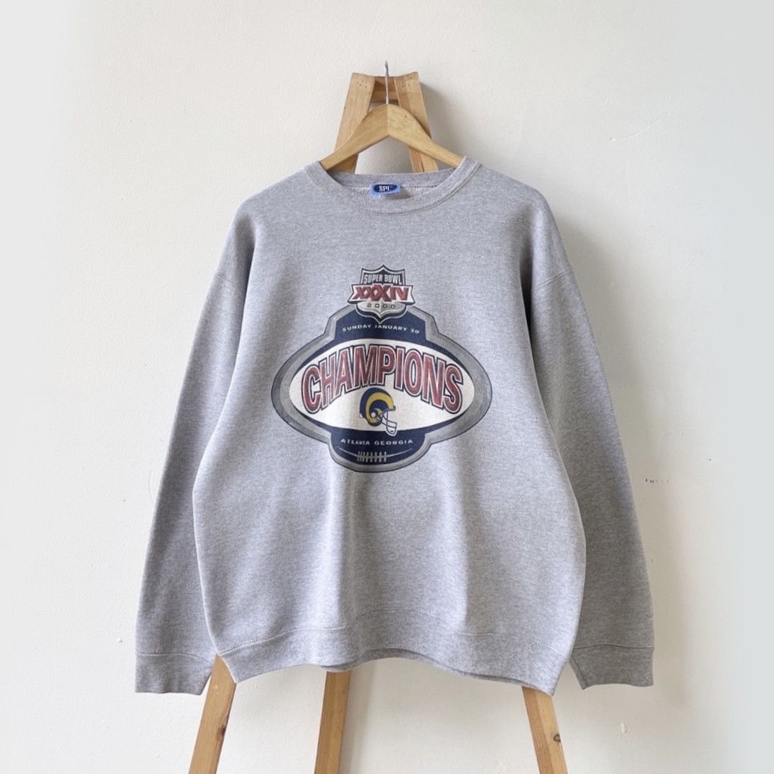 Vintage Vintage 00s St. Louis Rams NFL sweatshirt/ L Size US L / EU 52-54 / 3 - 1 Thumbnail