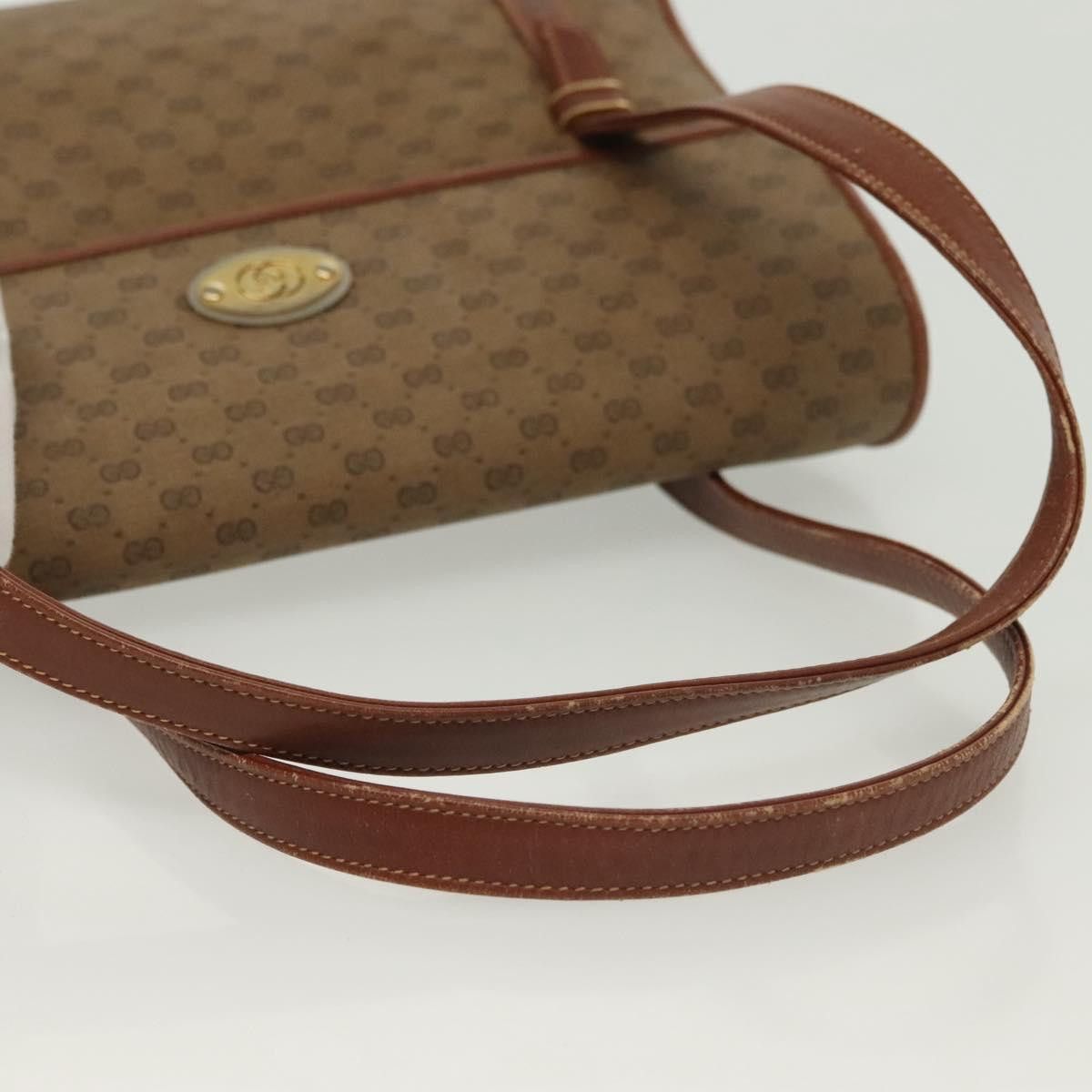 Gucci GUCCI Micro GG Supreme Handbag Pvc Beige Gold 000 46 000 46 Size ONE SIZE - 7 Thumbnail