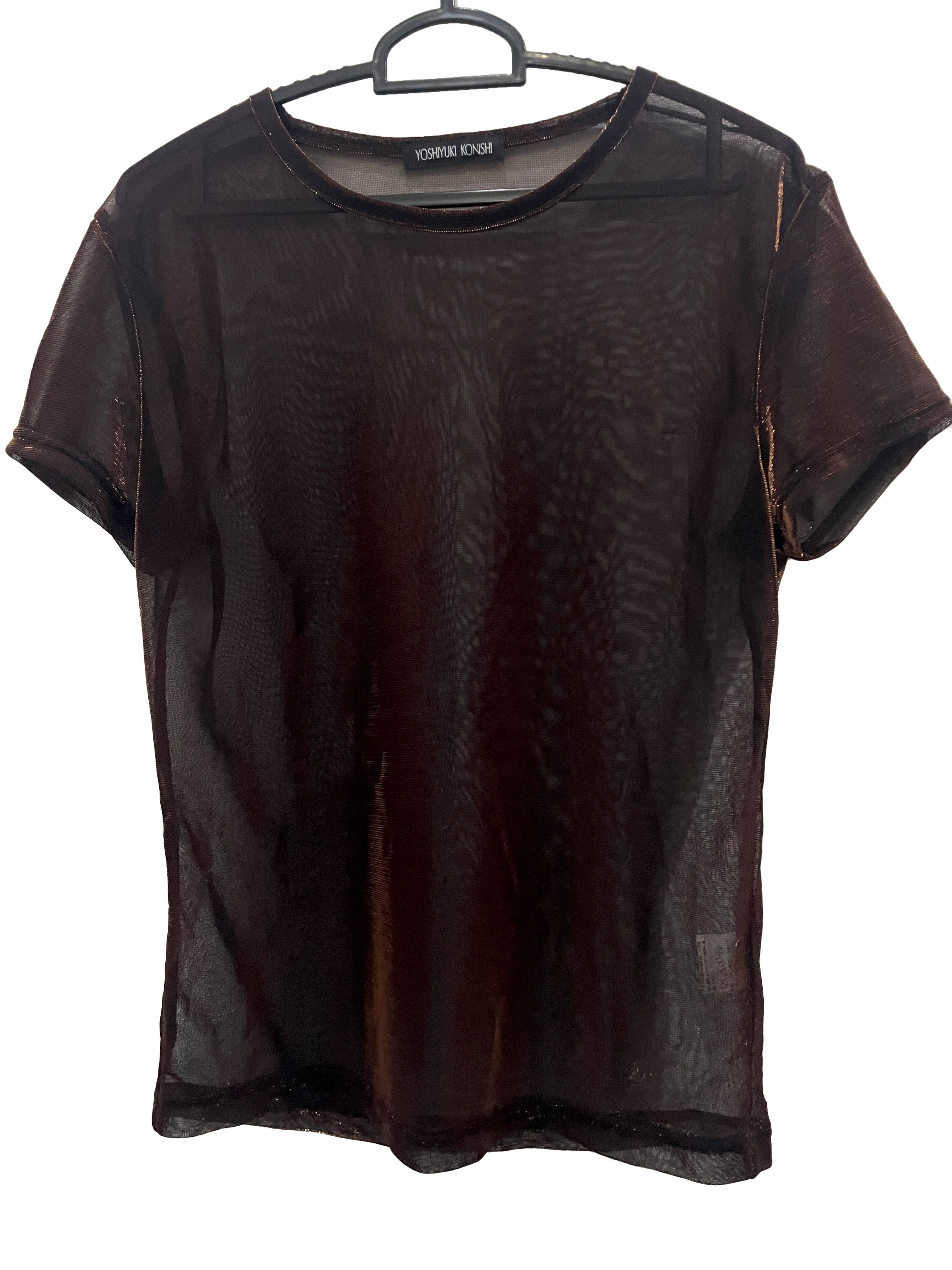 Japanese Brand × Yoshiyuki Konishi Yoshiyuki Konishi See Through Tee Size XS / US 0-2 / IT 36-38 - 1 Thumbnail