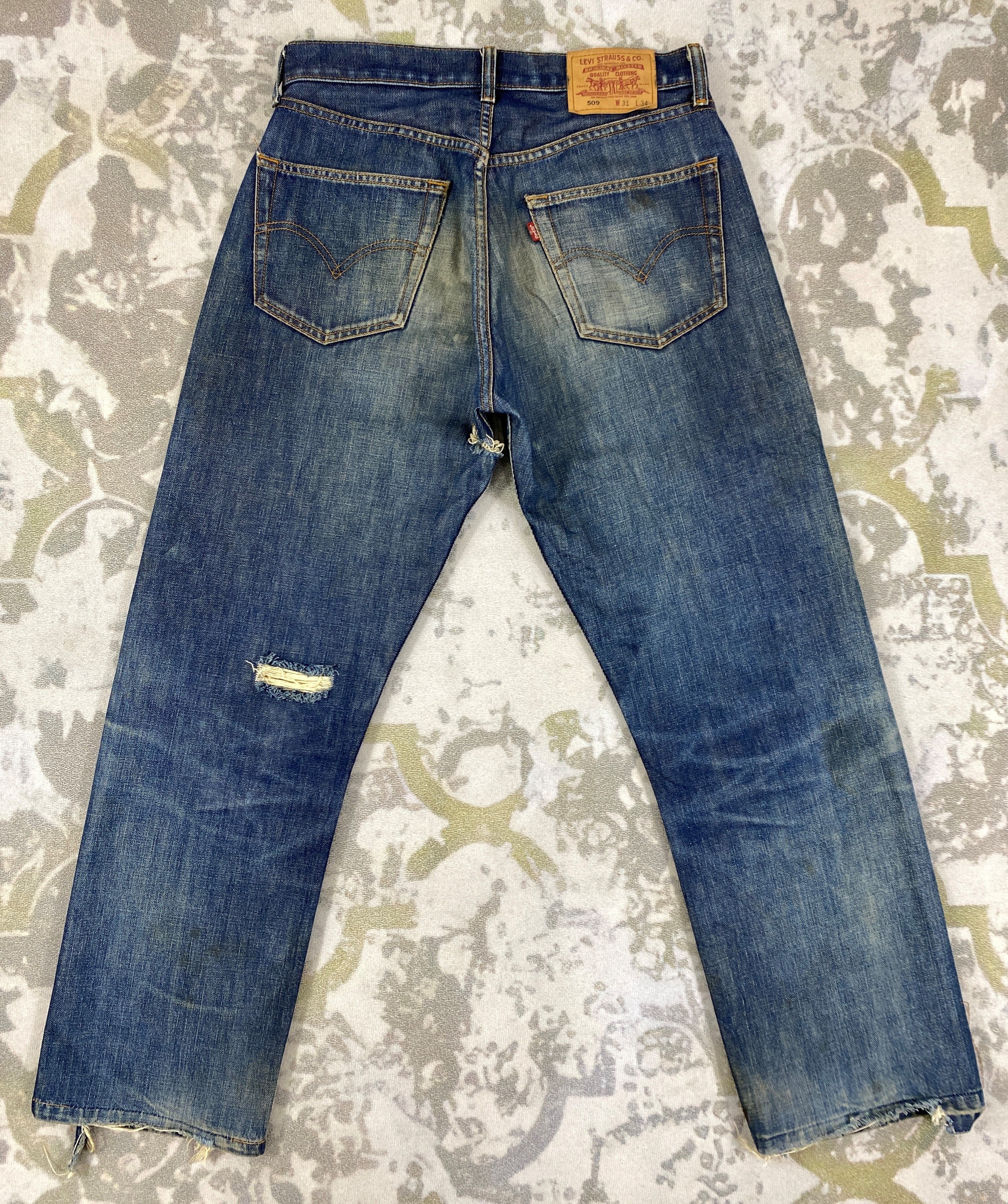 Levi's Vintage Levis 509 Jeans 31x29 - JN 2961 Size US 31 - 2 Thumbnail