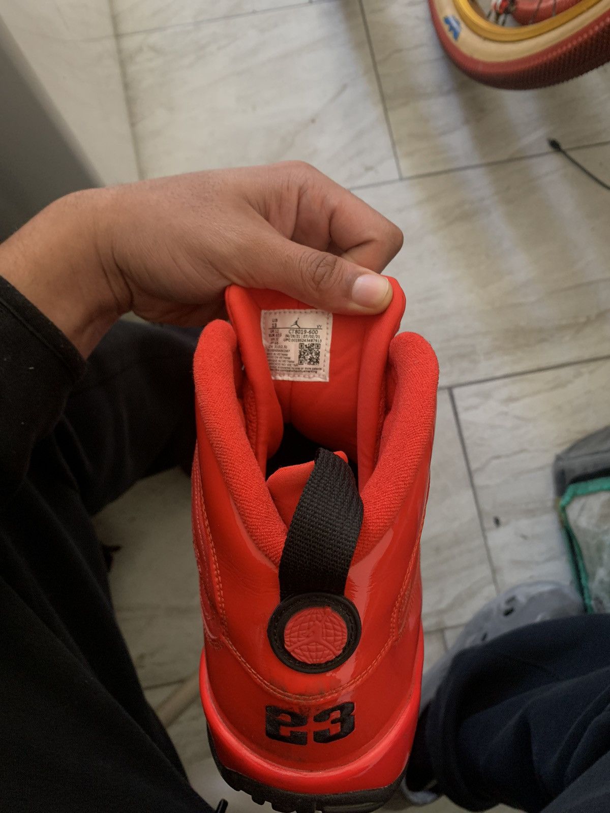 Jordan Brand Retro 9 Chilè Red Jordan’s Size US 13 / EU 46 - 3 Thumbnail