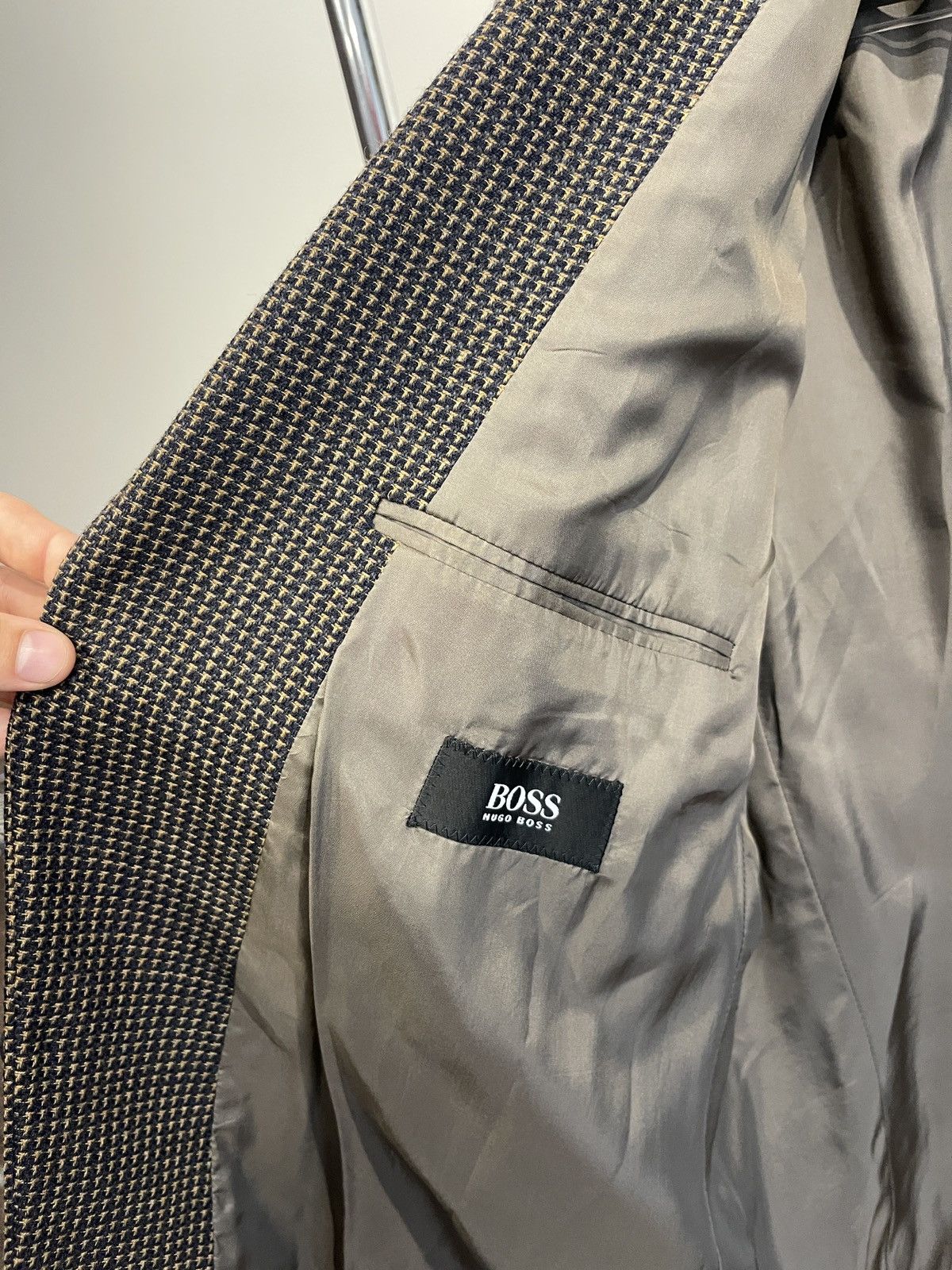 Hugo Vintage Hugo boss blazer wool classic jacket sport coat Size 46L - 6 Thumbnail