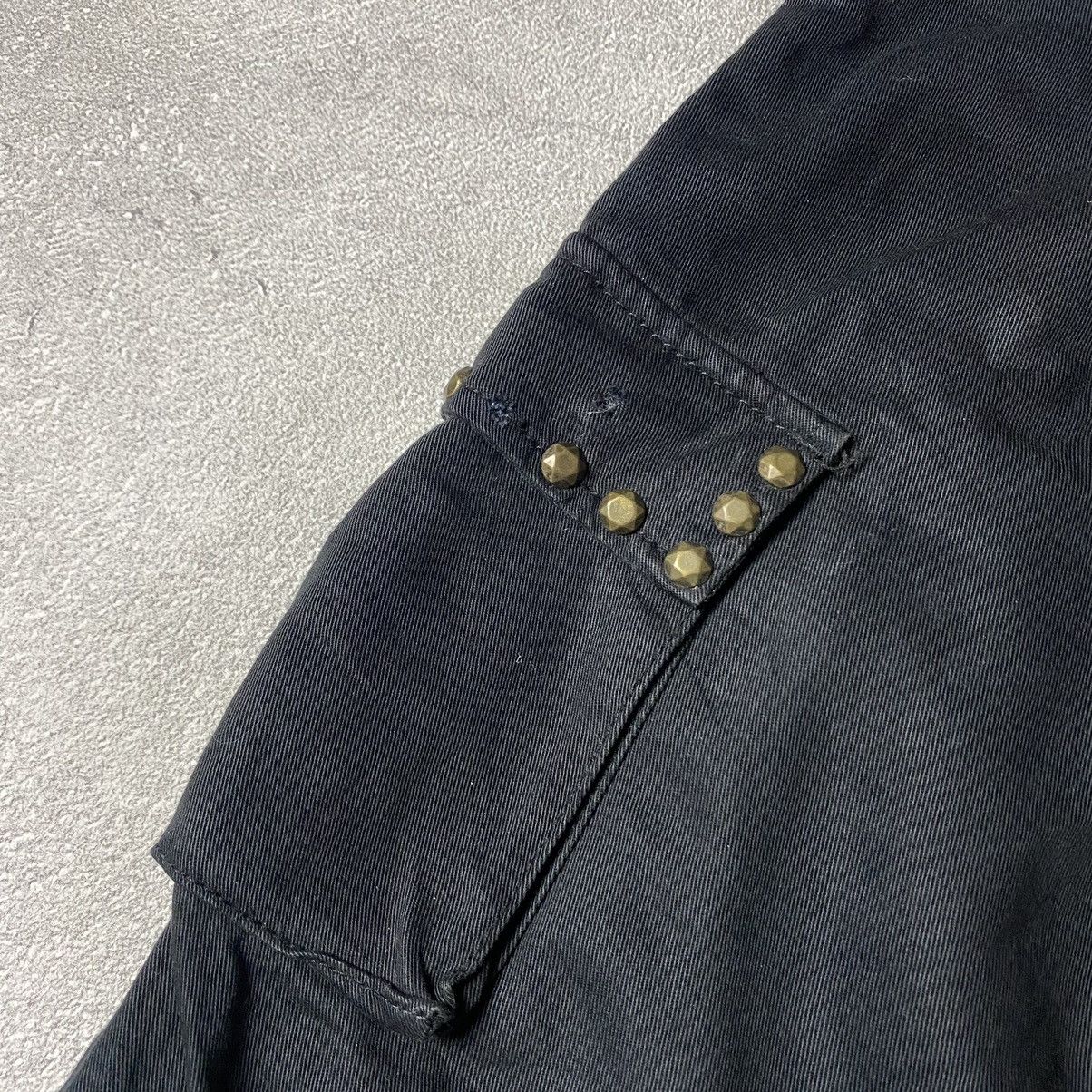14th Addiction × If Six Was Nine × Japanese Brand Wild Khakis Double Waist Studed Cargo Pants Size US 32 / EU 48 - 11 Thumbnail