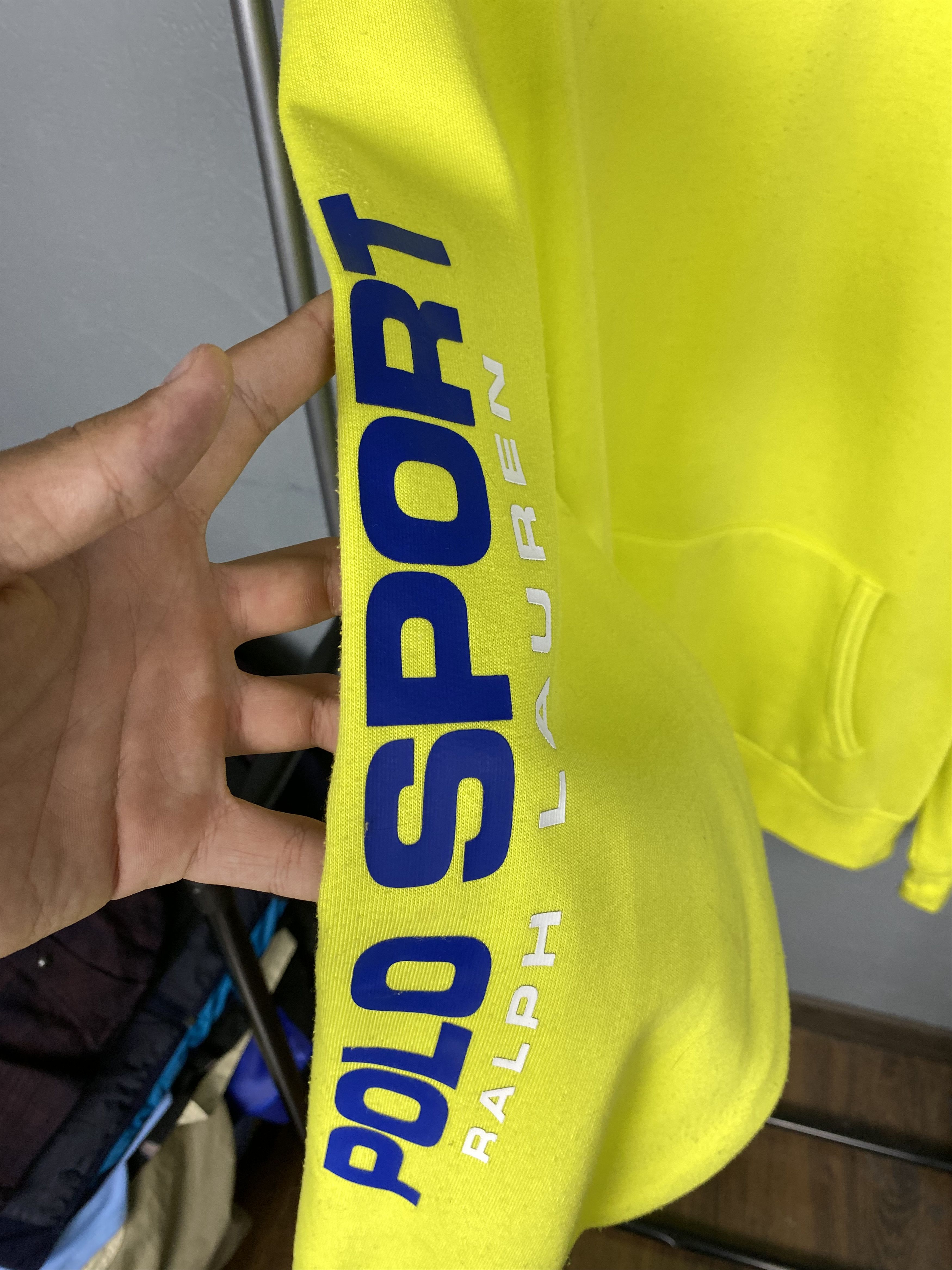 Polo Ralph Lauren × Ralph Lauren × Vintage Polo Sport Ralph Lauren Vintage Mens Hoodie Y2K Size US XXL / EU 58 / 5 - 3 Thumbnail
