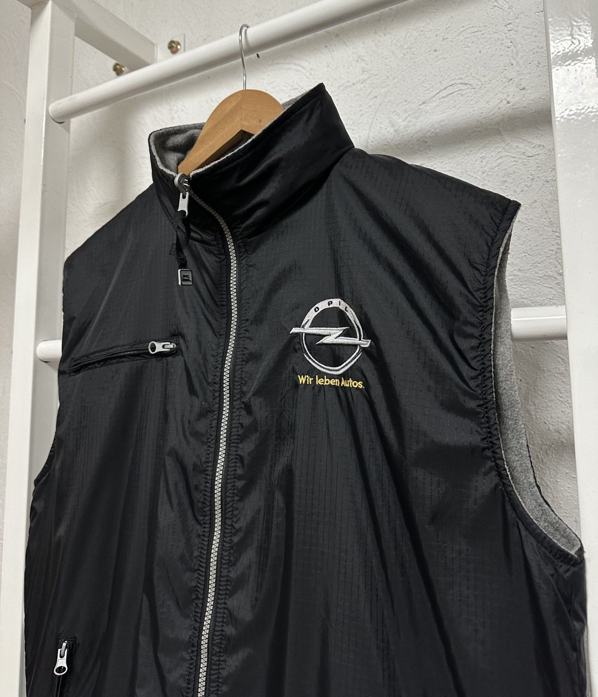 Vintage Vintage Slazenger Opel Reversible Vest Black Size L Size US L / EU 52-54 / 3 - 2 Thumbnail