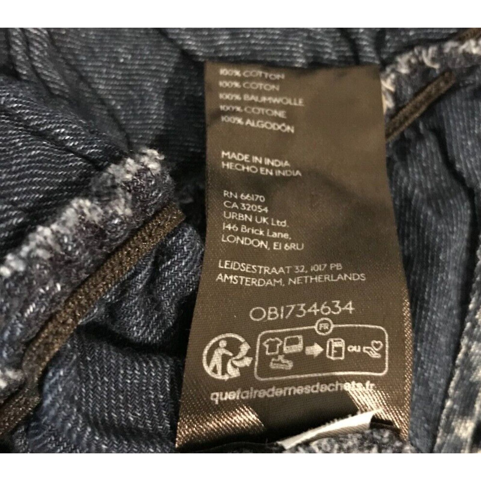 Anthropologie Anthropologie Pilcro Ruched Denim Blue Short-Sleeve Blouse Size S / US 4 / IT 40 - 8 Thumbnail
