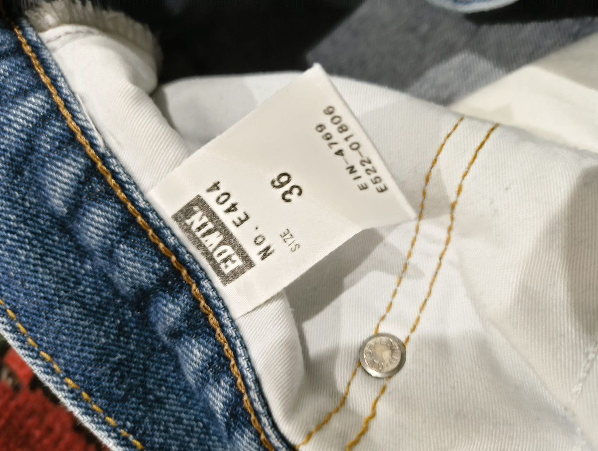 Edwin Vintage Edwin E404 Distressed Denim Grunge Rock Size US 37 - 4 Thumbnail