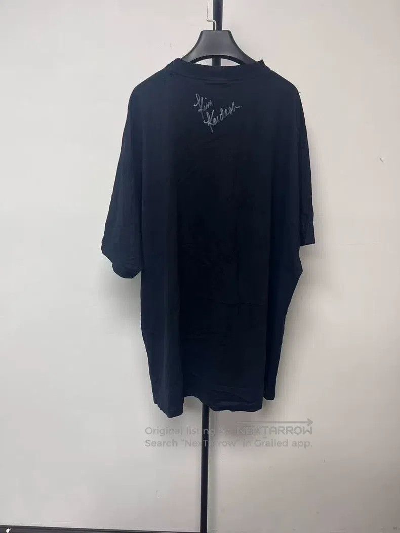 Balenciaga Balenciaga Letter round neck short sleeve Size XL / US 12-14 / IT 48-50 - 2 Thumbnail