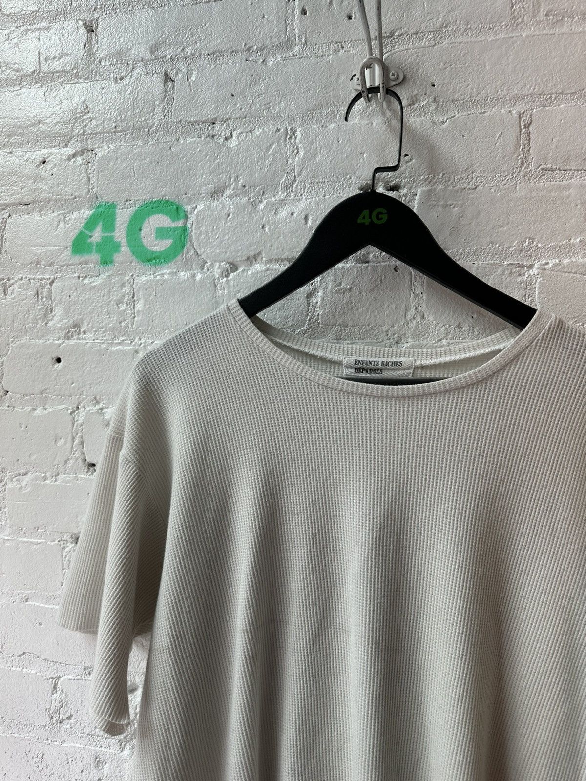 Enfants Riches Deprimes OG ERD Rose Waffle knit t shirt Size US L / EU 52-54 / 3 - 3 Thumbnail