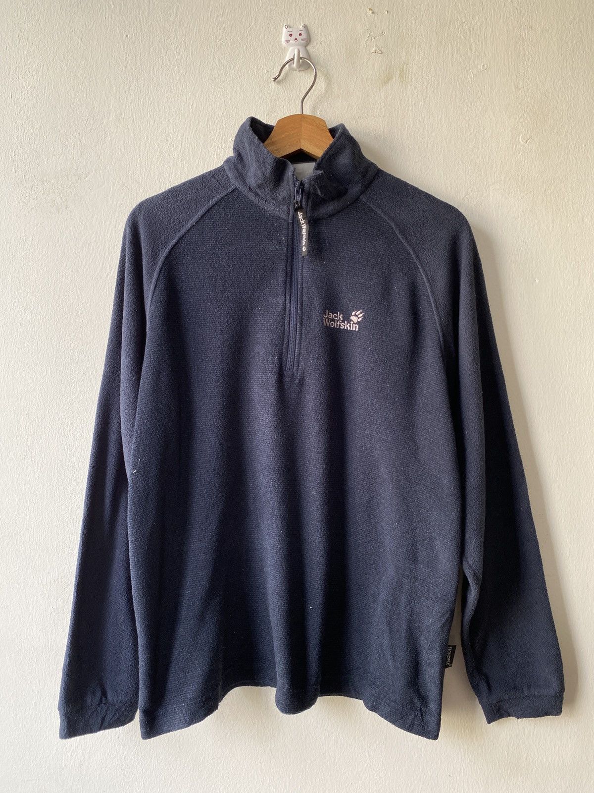 Jack Wolfskin 2000s - Jack Wolfskin Half Zipper/Pullover Tecnopile Fleece Size US M / EU 48-50 / 2 - 4 Thumbnail