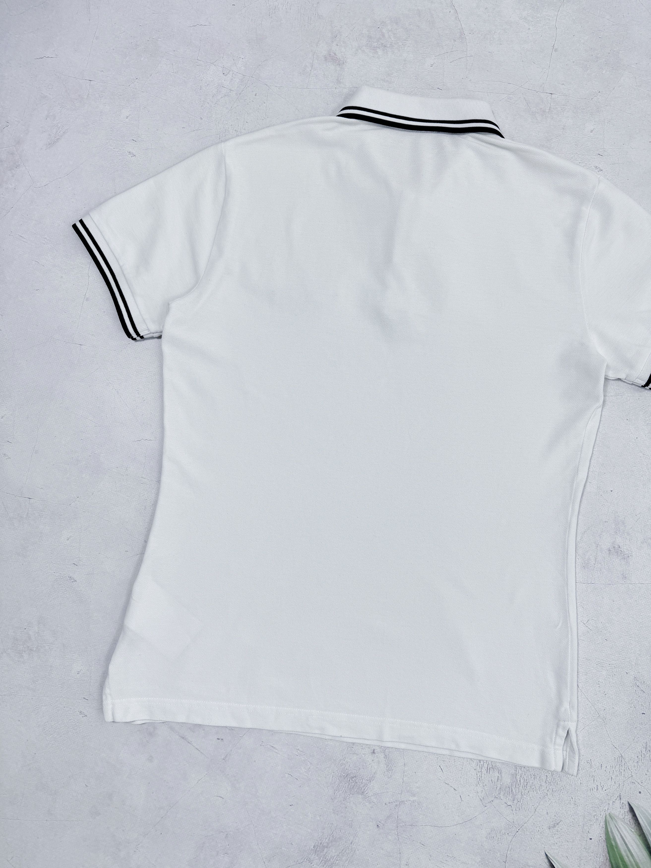 Versace Versace Jeans Polo T-Shirt White Color & Chest Leather Logo Size US S / EU 44-46 / 1 - 12 Thumbnail