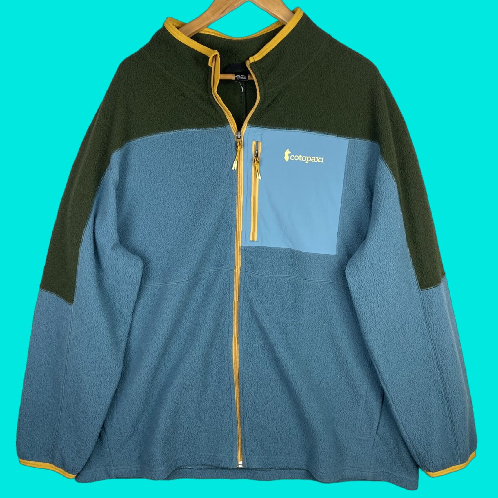 Cotopaxi Cotopaxi Abrazo Jacket Mens 2XL Blue Outdoor Fleece Full Zip Jacket Size US XXL / EU 58 / 5 - 1 Thumbnail