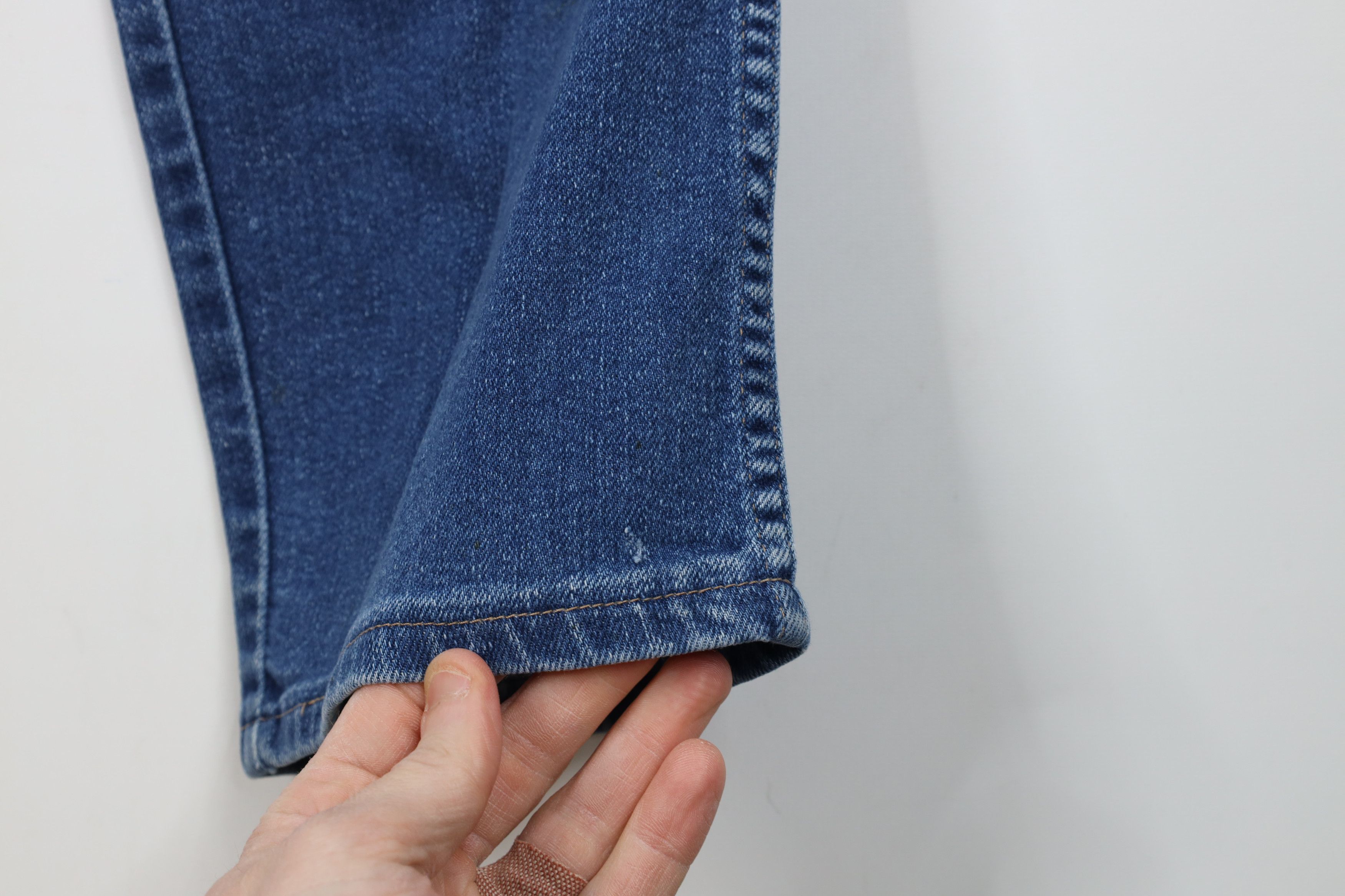 Vintage × Wrangler Vintage 70s Wrangler Flared Bootcut Denim Jeans Blue USA Size US 32 / EU 48 - 8 Thumbnail