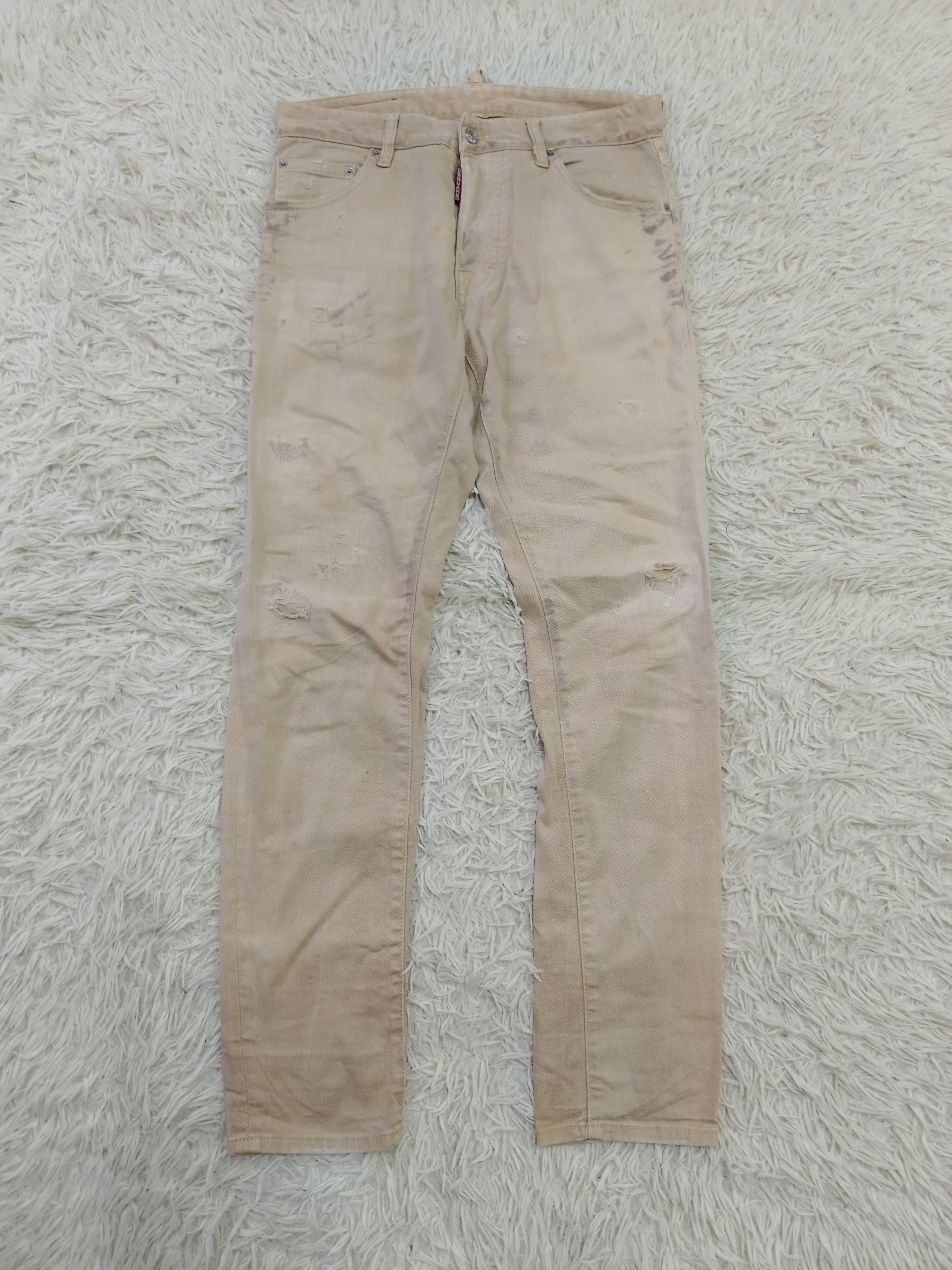 Dsquared2 DSQUARED DISTRESSED DENIM PANTS Size US 31 - 2 Thumbnail