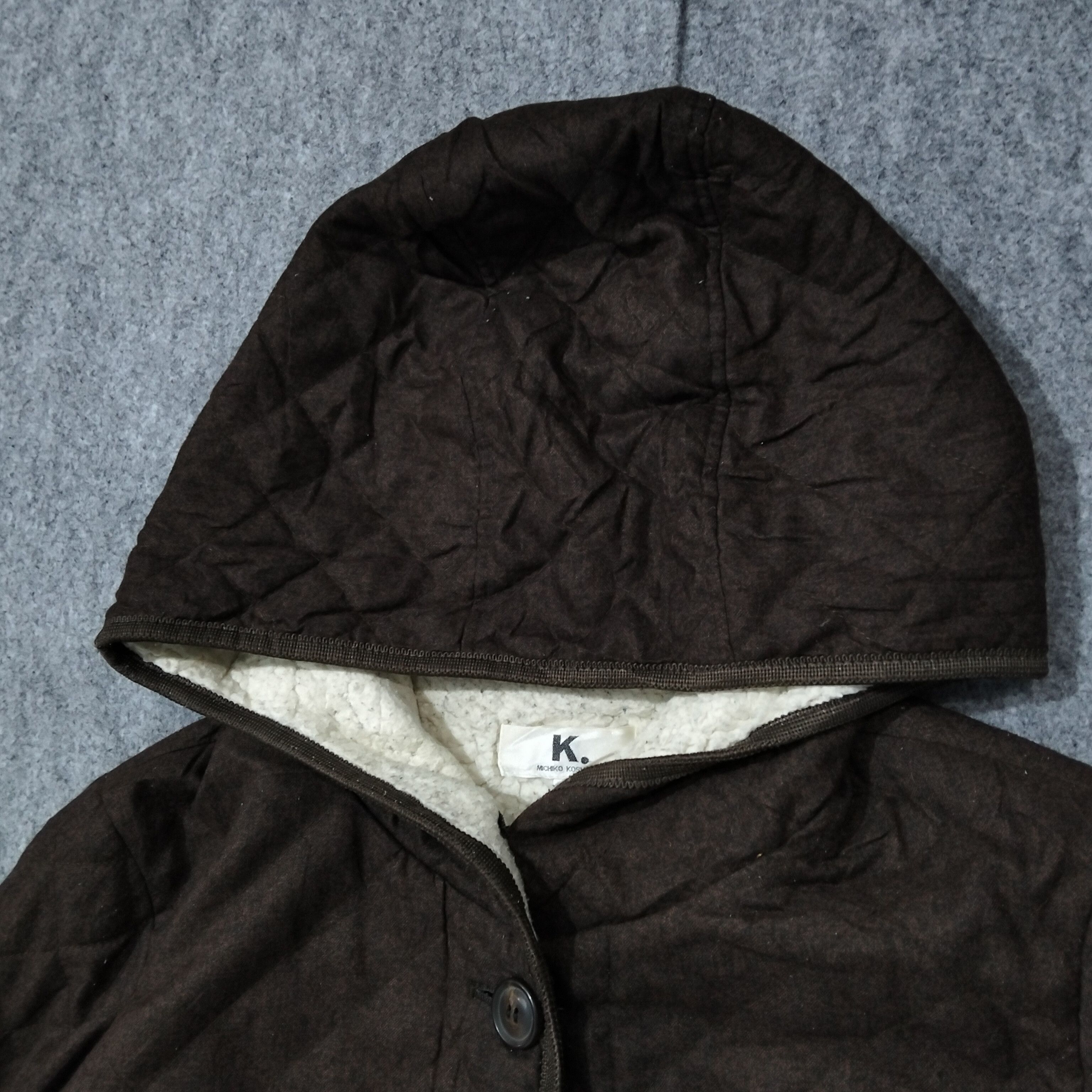 Japanese Brand × Michiko Koshino × Michiko Koshino London 🔥 90s Michiko Koshino Vintage Quilted Jacket 🔥 Size US L / EU 52-54 / 3 - 4 Thumbnail