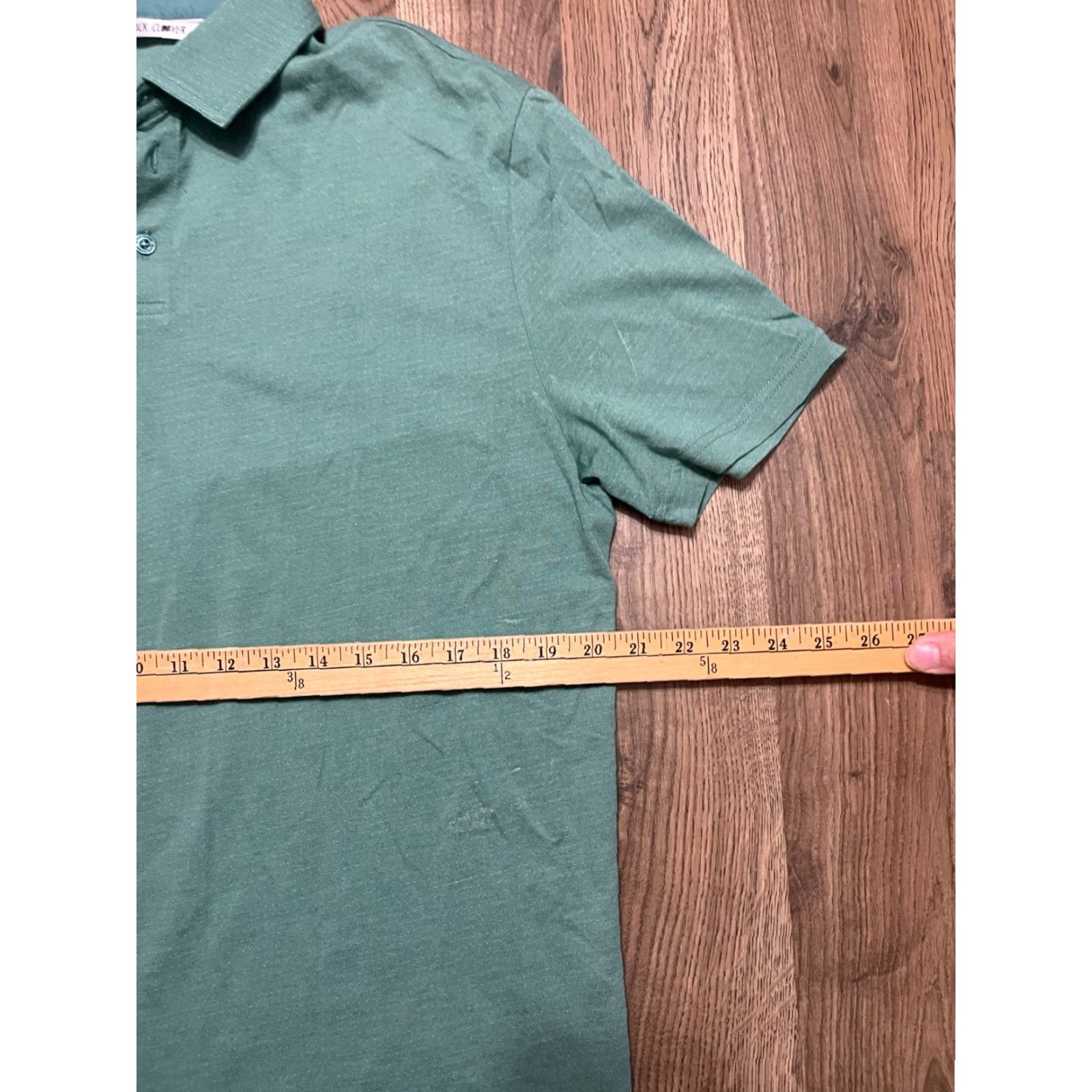 Vintage Black Clover Polo Shirt Men L Green Short Sleeve Button Collar Logo Sport Modern Casual Regular Shirt Size US L / EU 52-54 / 3 - 6 Thumbnail
