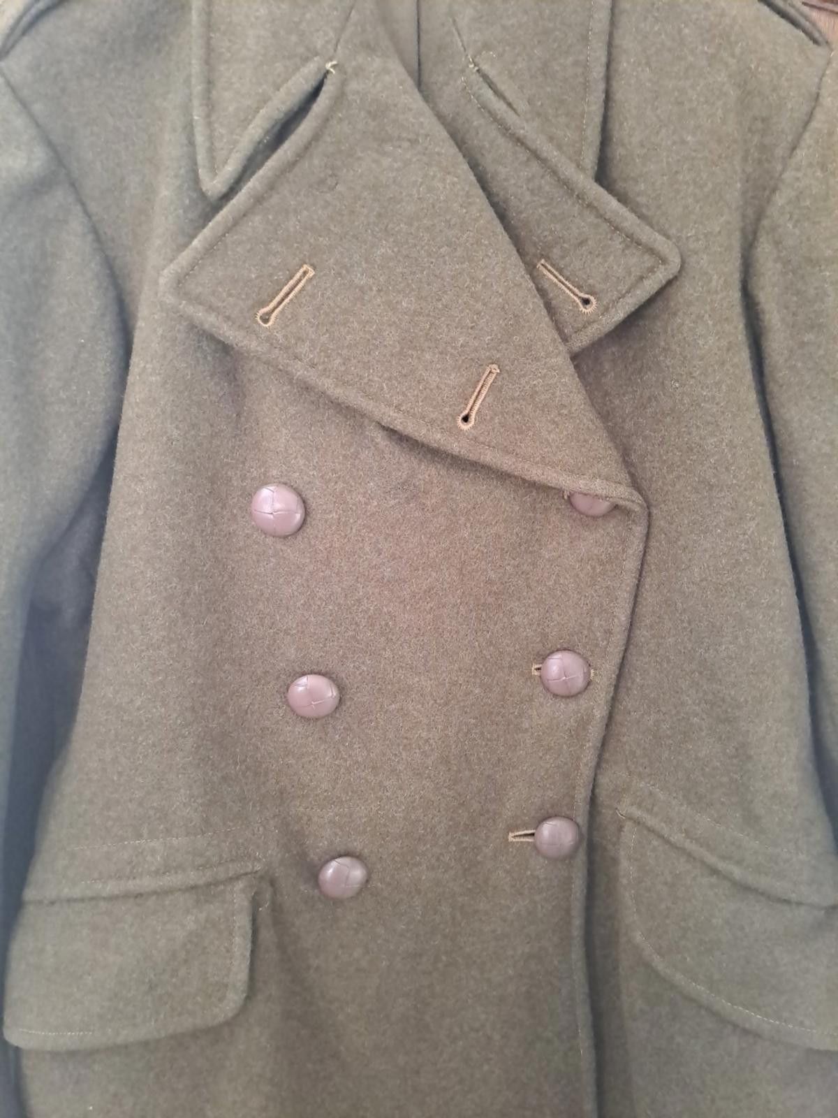 Other British Army Pattern Dismounted Greatcoat 1951 Medium Size US M / EU 48-50 / 2 - 5 Thumbnail