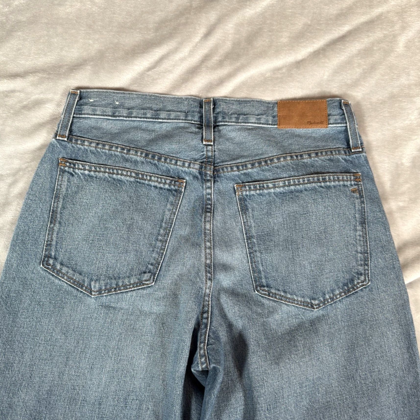Madewell Madewell The Slouchy Jeans Womens 26 Regular Blue Denim USA Made 5-Pocket Fits 30x30 Size 26" / US 2 / IT 38 - 6 Thumbnail