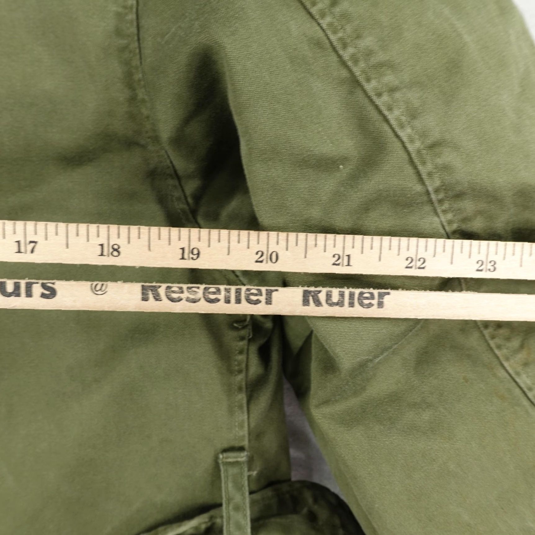 Vintage VINTAGE US Army Overcoat Jacket Medium Cotton Wool Liner 1950s Korean War Men Size US M / EU 48-50 / 2 - 7 Thumbnail