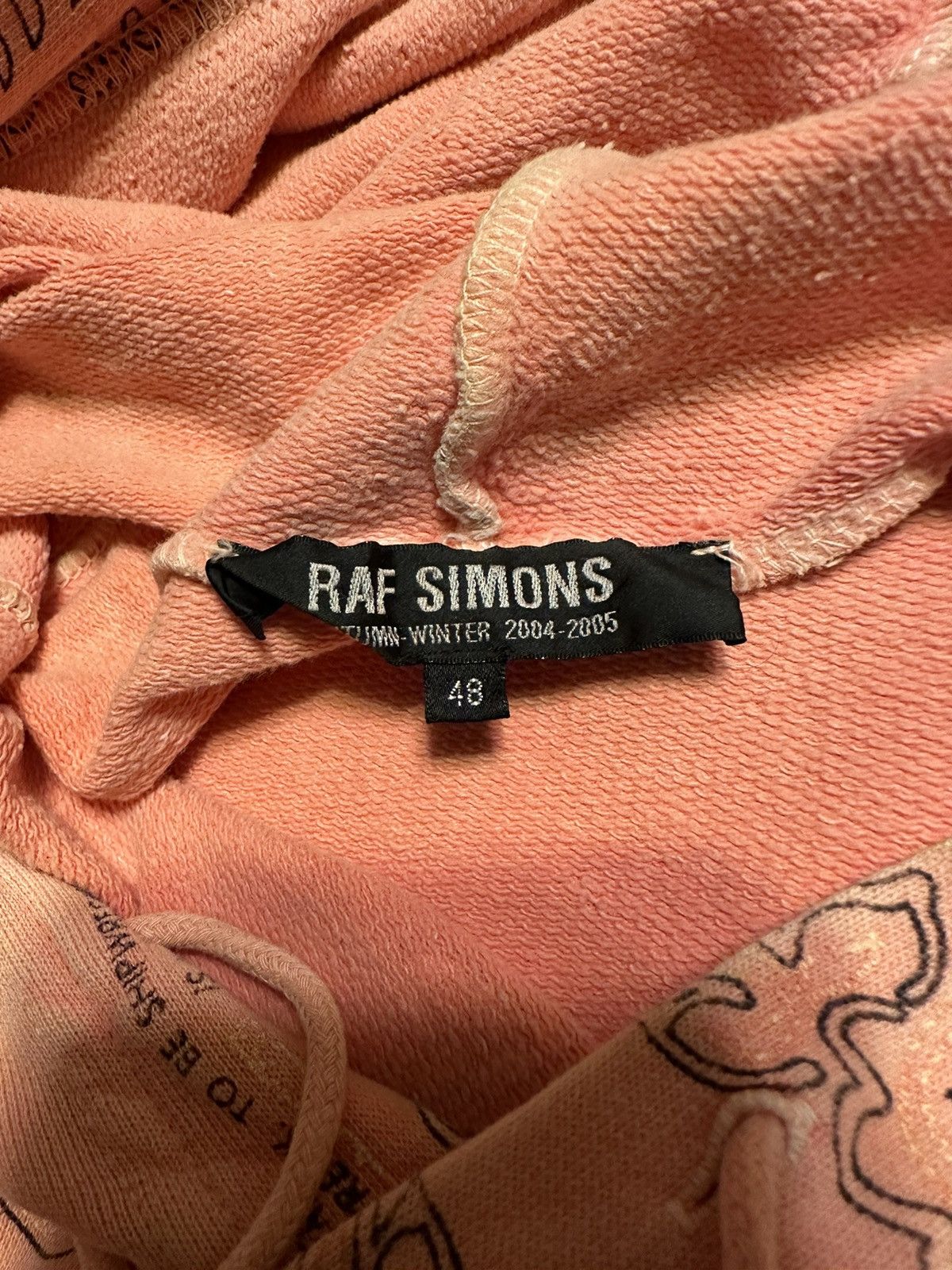 Raf Simons AW04-05 Orange Paisley | Grailed
