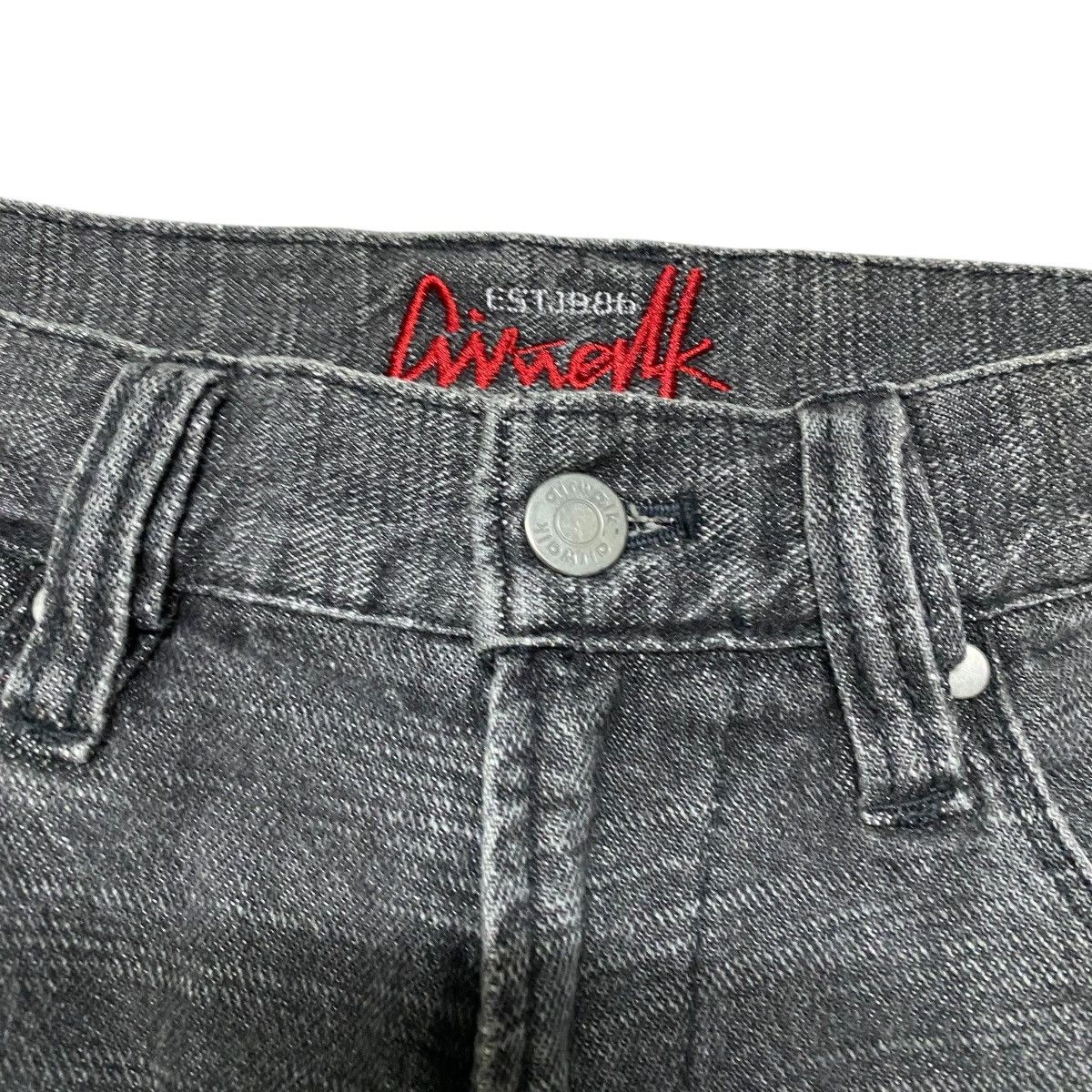JNCO Vintage Y2K Airwalk Black Denim Baggy Jeans Size US 30 / EU 46 - 6 Thumbnail