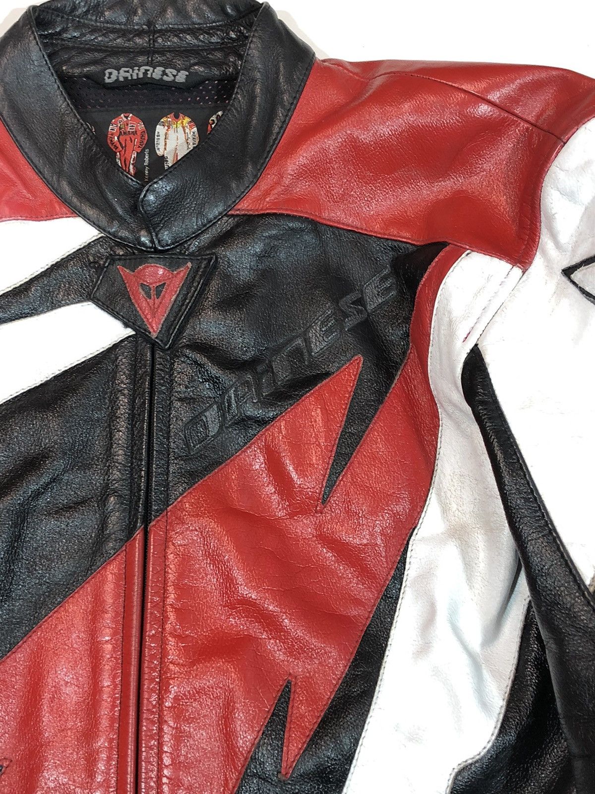 Ducati × Honda × Yamaha Dainese Ducati Motorcycle Moto leather jacket Racing Size US M / EU 48-50 / 2 - 11 Thumbnail