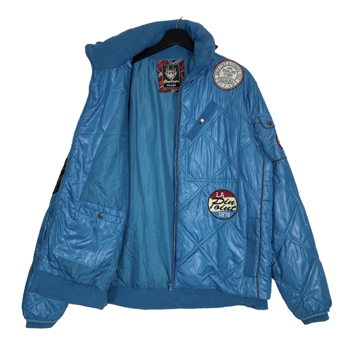 Vintage Vintage Clone Devgru Annivers Chiefs Camp Quilted Jacket Size US L / EU 52-54 / 3 - 8 Thumbnail